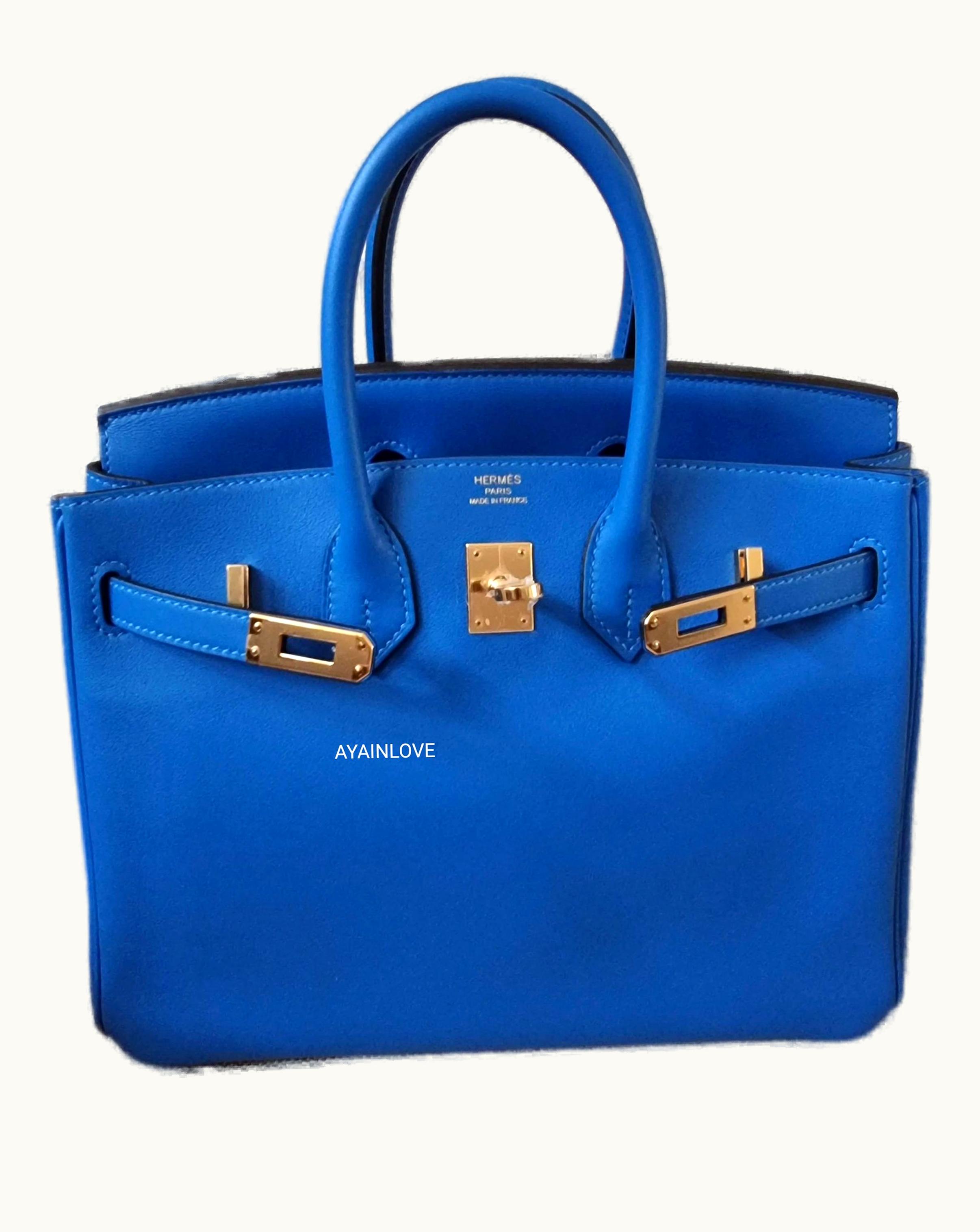 Hermès Hermès Birkin 40cm - Bleu Hydra - Epsom - Sellier - Gold (GHW)