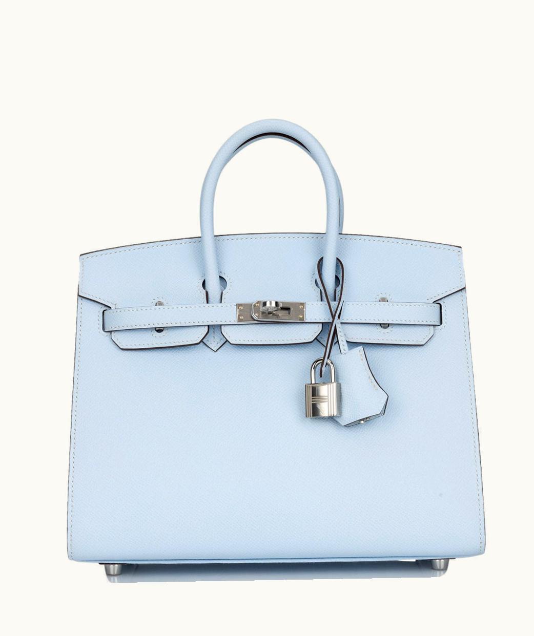 Hermès Hermès Birkin 40cm - Bleu Brume - Epsom - Sellier - Palladium (PHW)