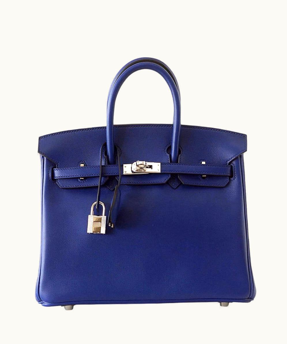 Hermès Hermès Birkin 40cm - Bleu Saphir - Togo - Sellier - Palladium (PHW)