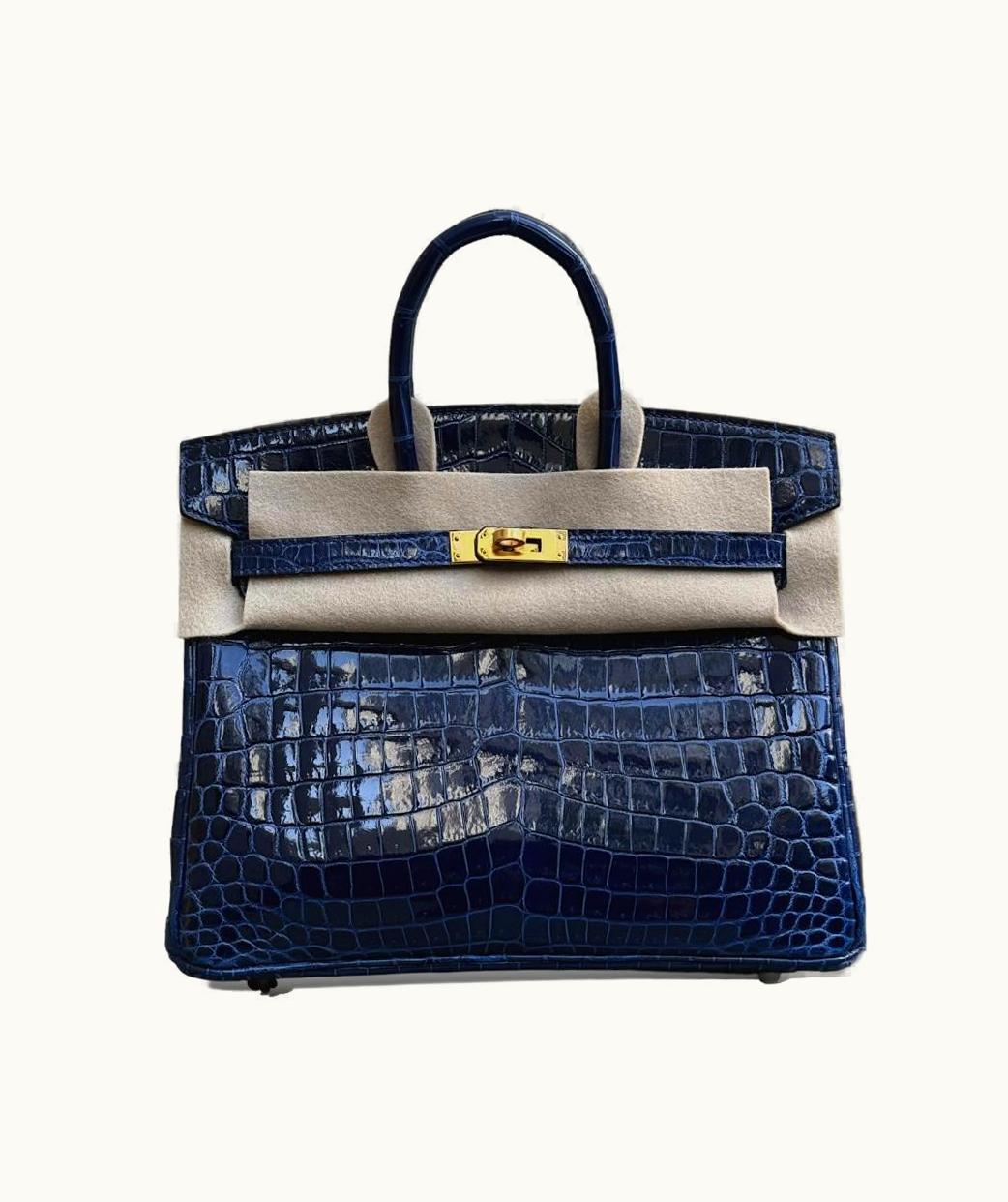 Hermès Hermès Birkin 40cm - Bleu Saphir - Swift - Retourne - Gold (GHW)