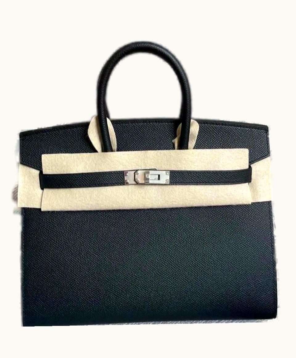 Hermès Hermès Birkin 40cm - Bleu Indigo - Swift - Sellier - Palladium (PHW)