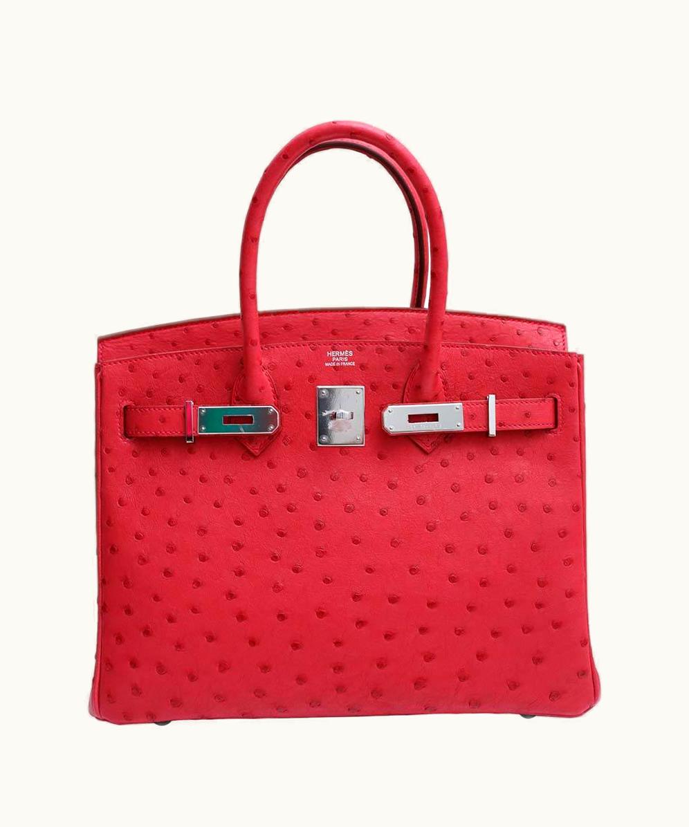 Hermès Hermès Birkin 40cm - Bougainvillea - Clemence - Retourne - Palladium (PHW)