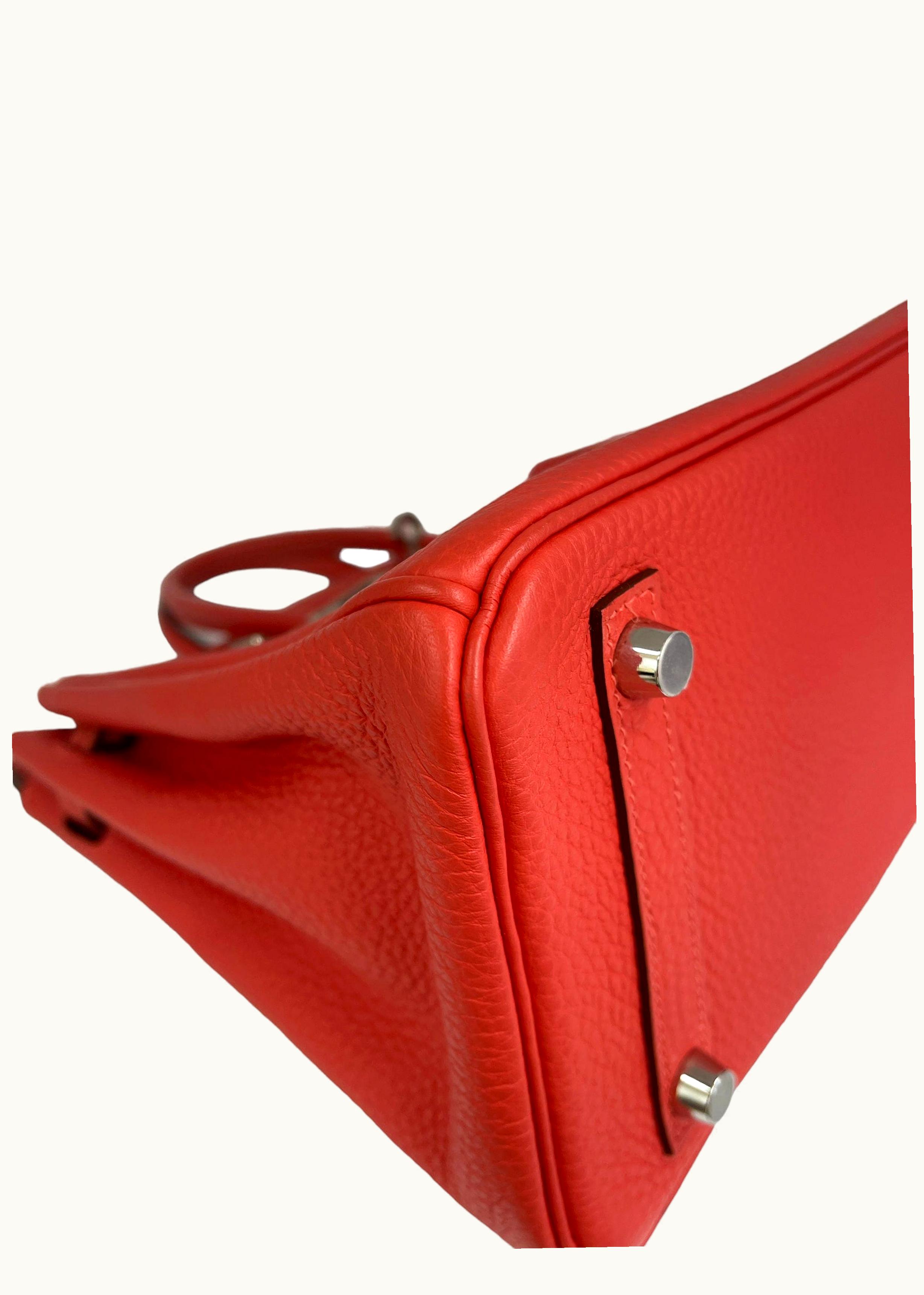 Hermès Hermès Birkin 40cm - Rouge Pivoine - Swift - Sellier - Palladium (PHW)