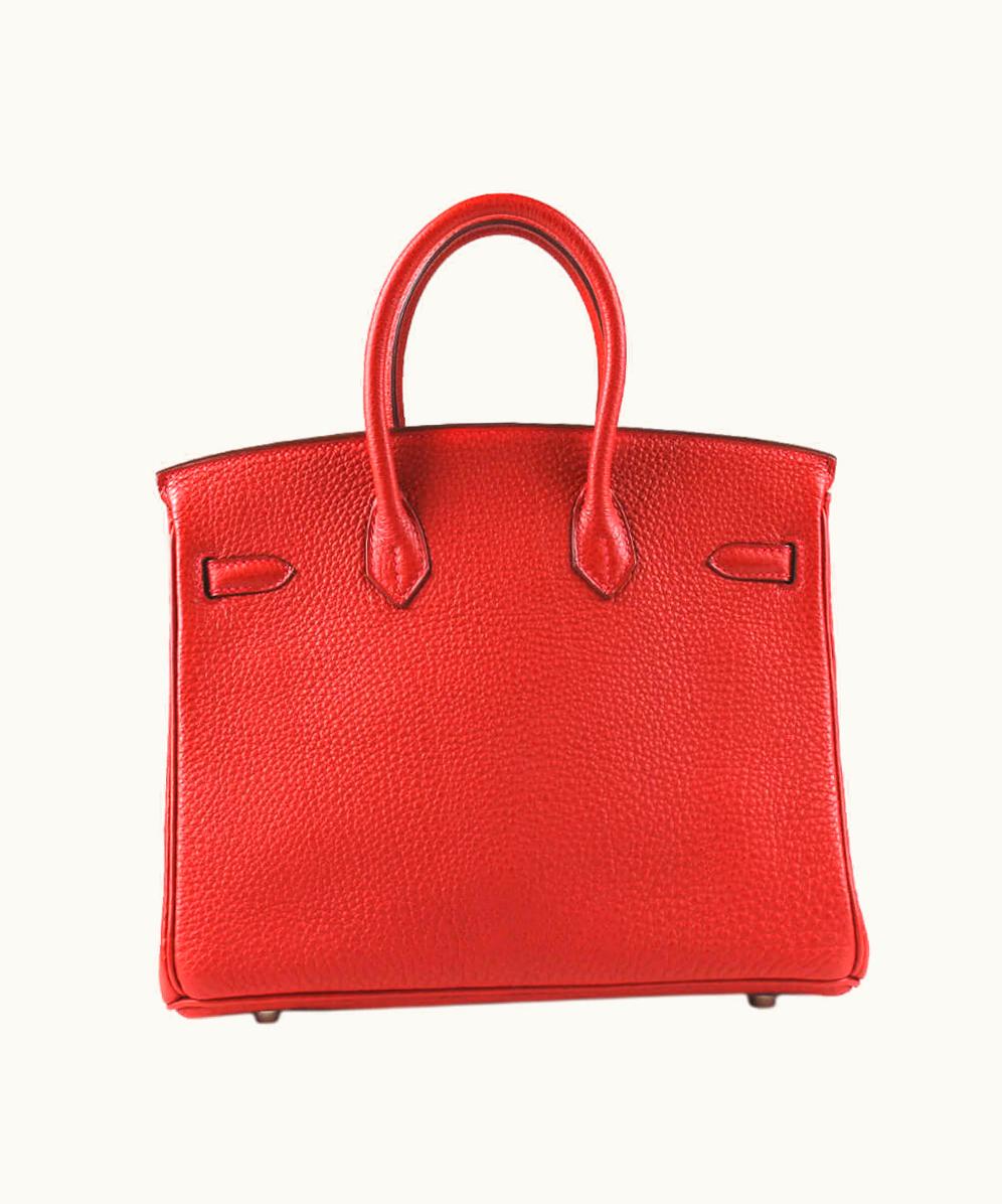 Hermès Hermès Birkin 40cm - Vermillion - Epsom - Retourne - Palladium (PHW)