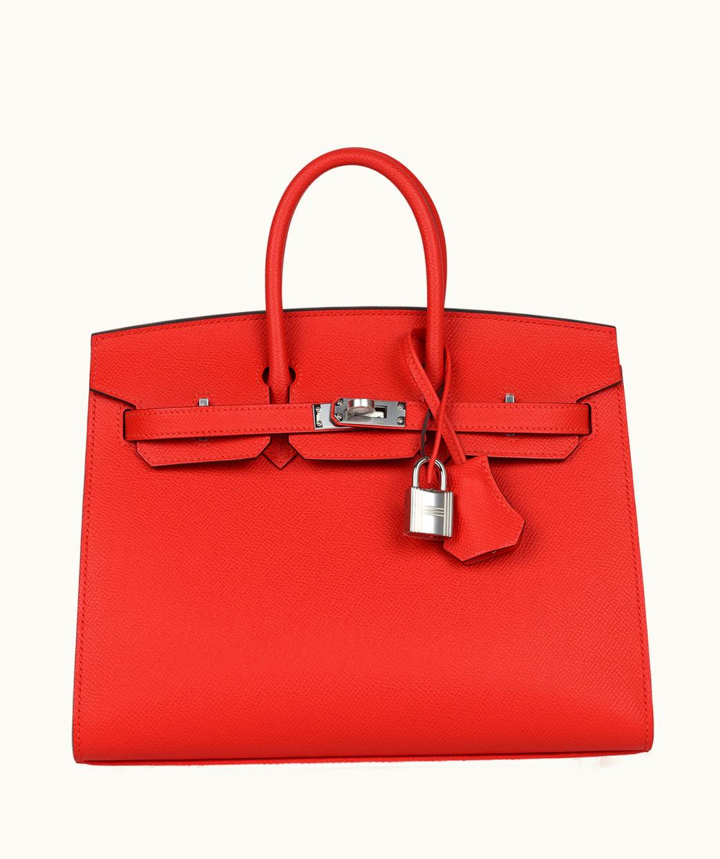 Hermès Hermès Birkin 40cm - Capucine - Epsom - Sellier - Palladium (PHW)