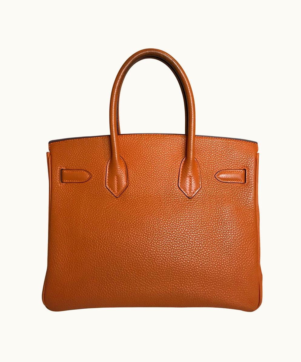Hermès Hermès Birkin 40cm - Potiron - Epsom - Retourne - Palladium (PHW)