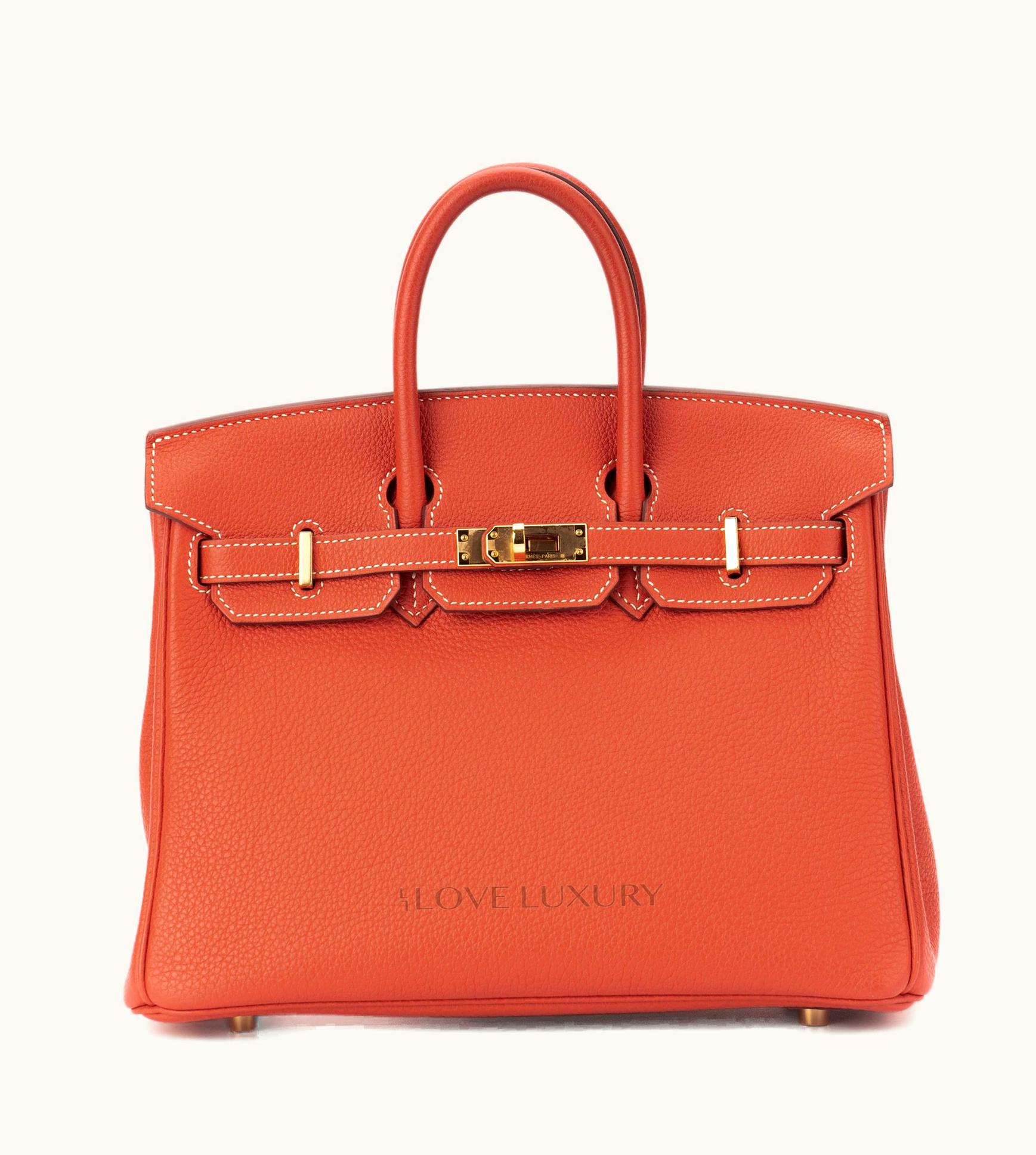 Hermès Hermès Birkin 40cm - Sanguine - Togo - Sellier - Gold (GHW)
