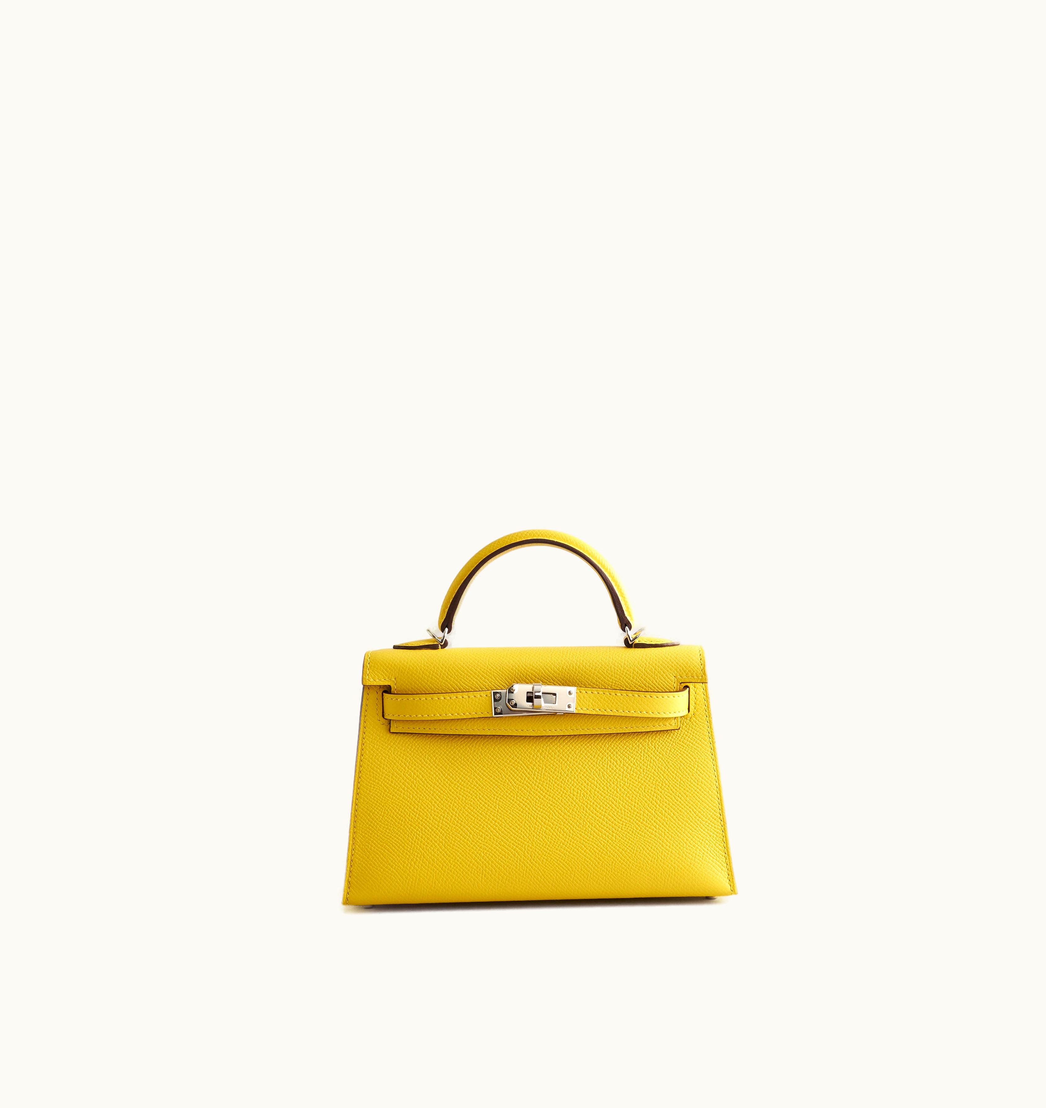 Hermès Hermès Birkin 40cm - Jaune De Naples - Clemence - Sellier - Palladium (PHW)