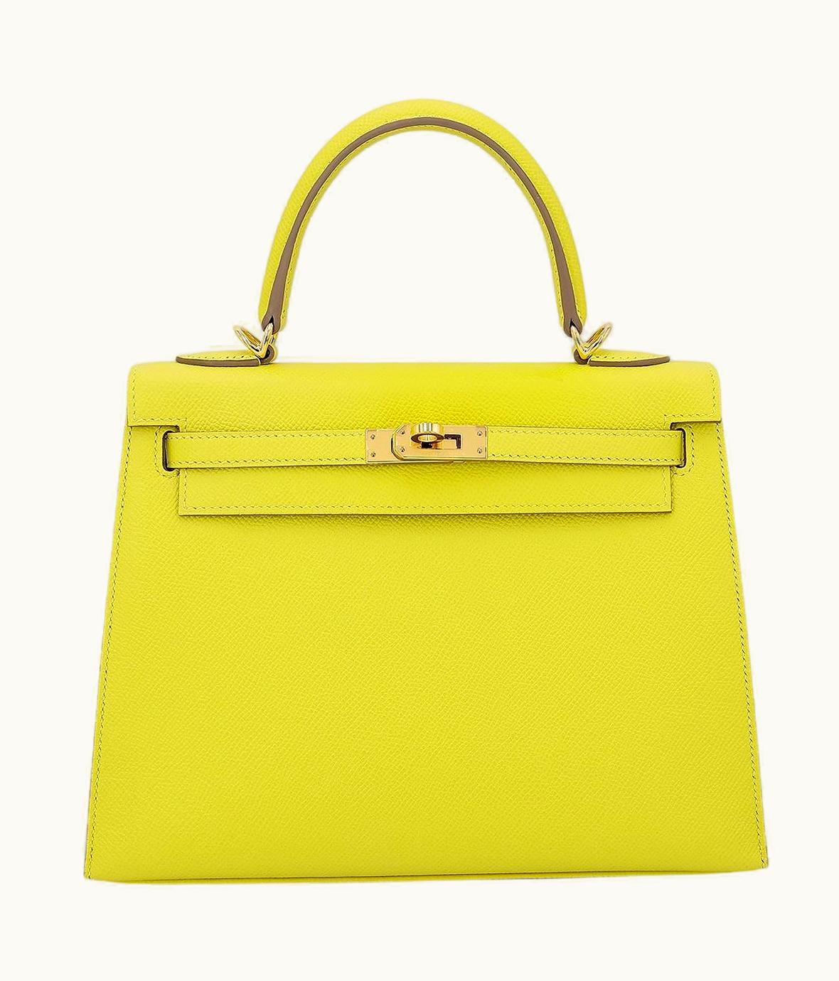 Hermès Hermès Birkin 40cm - Lime - Togo - Sellier - Gold (GHW)