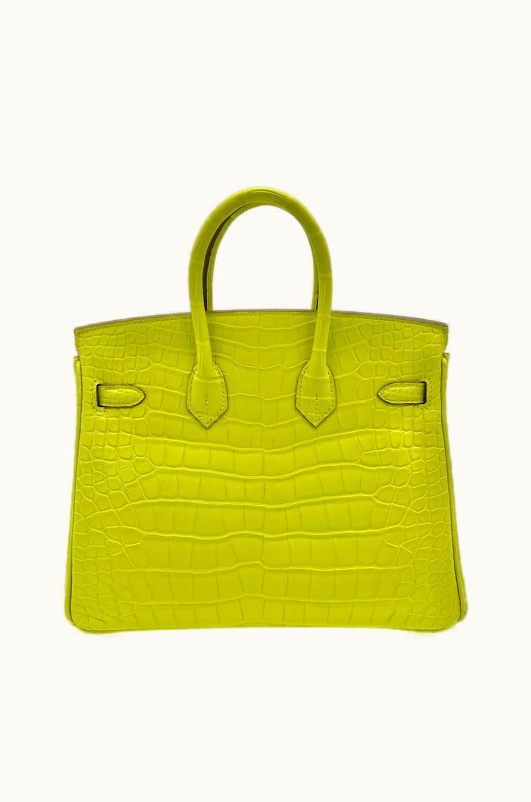 Hermès Hermès Birkin 40cm - Lime - Togo - Sellier - Palladium (PHW)