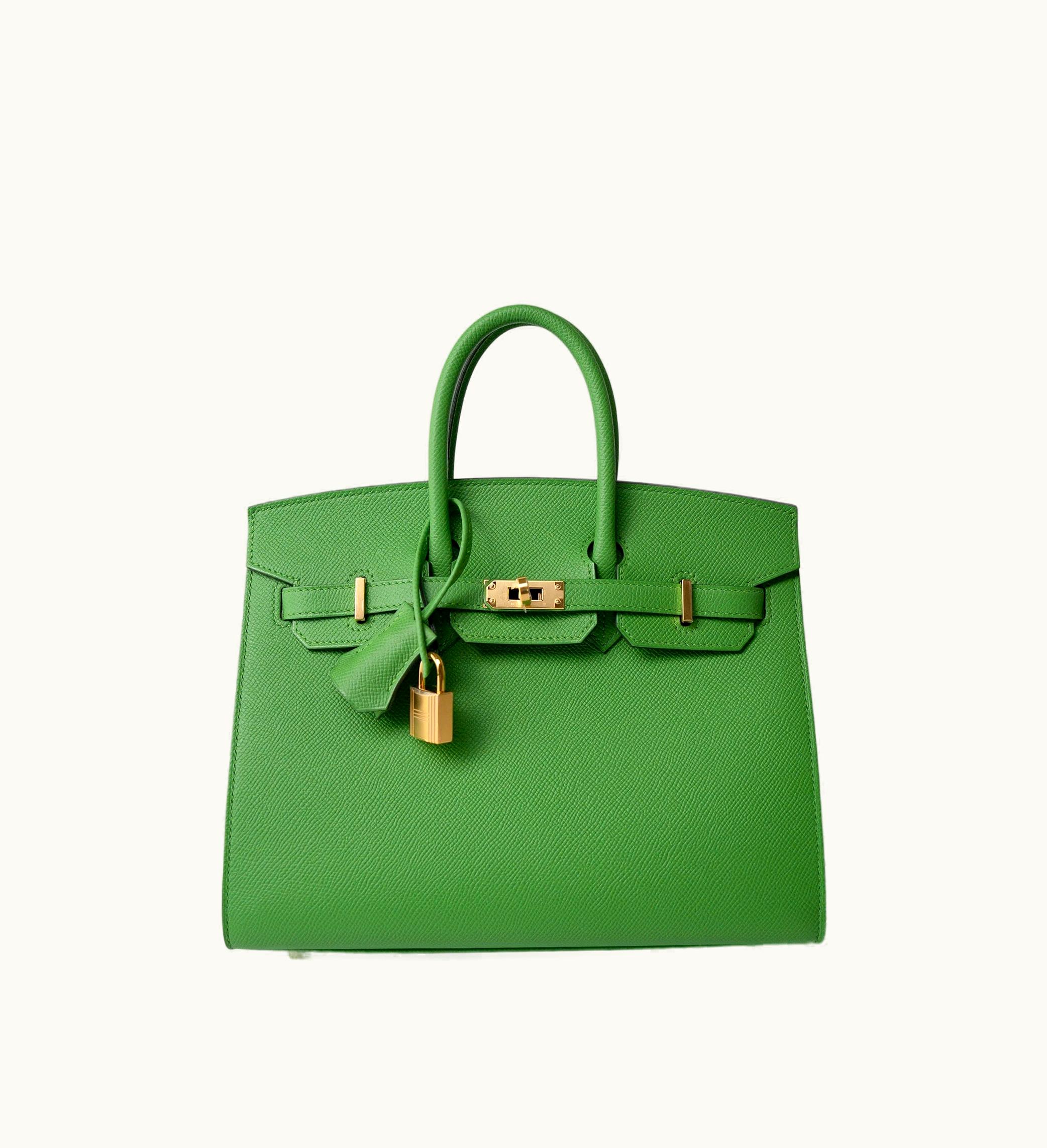 Hermès Hermès Birkin 40cm - Vert Yucca - Swift - Sellier - Gold (GHW)
