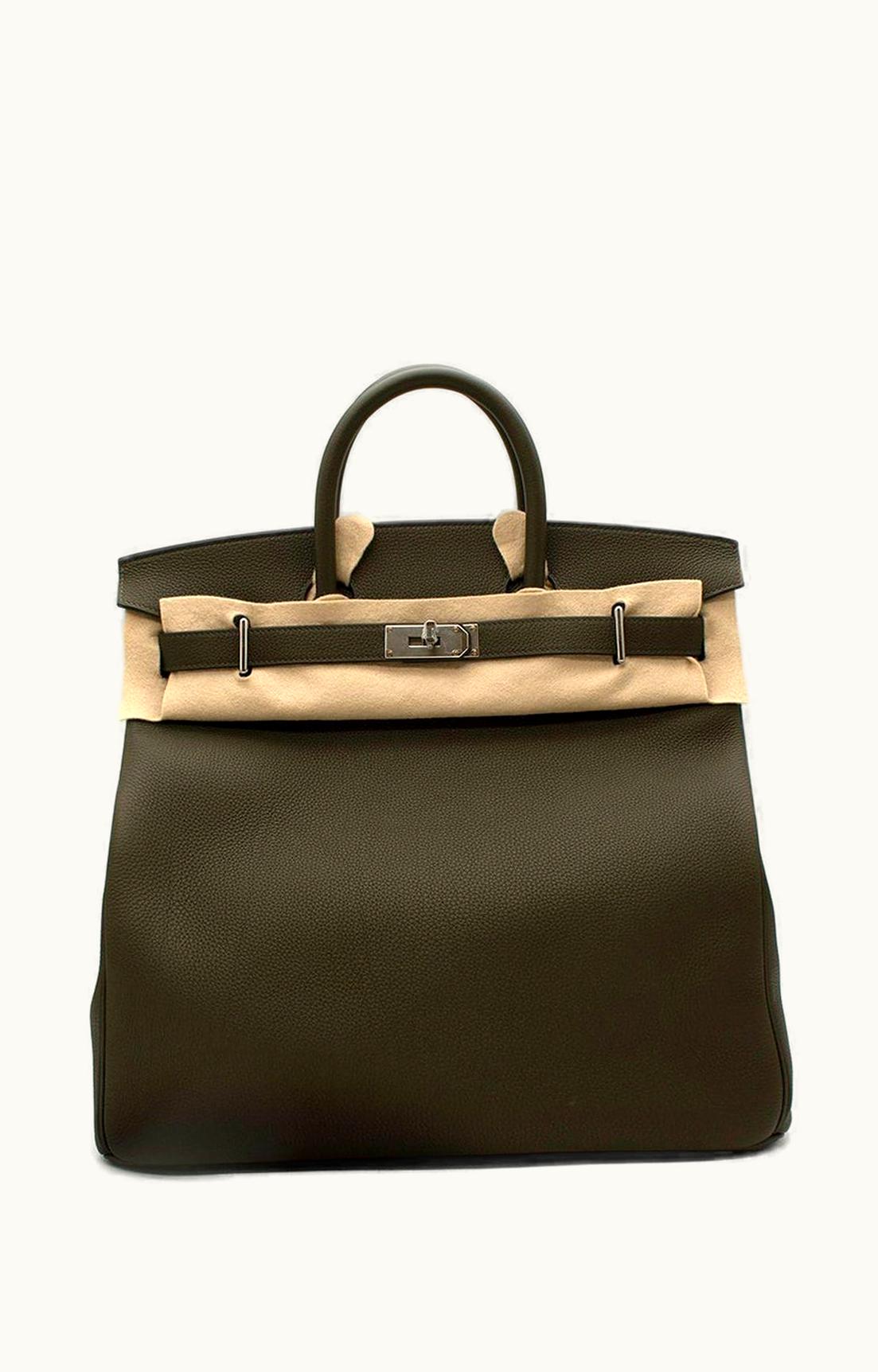 Hermès Hermès Birkin 40cm - Vert Maquis - Swift - Retourne - Palladium (PHW)