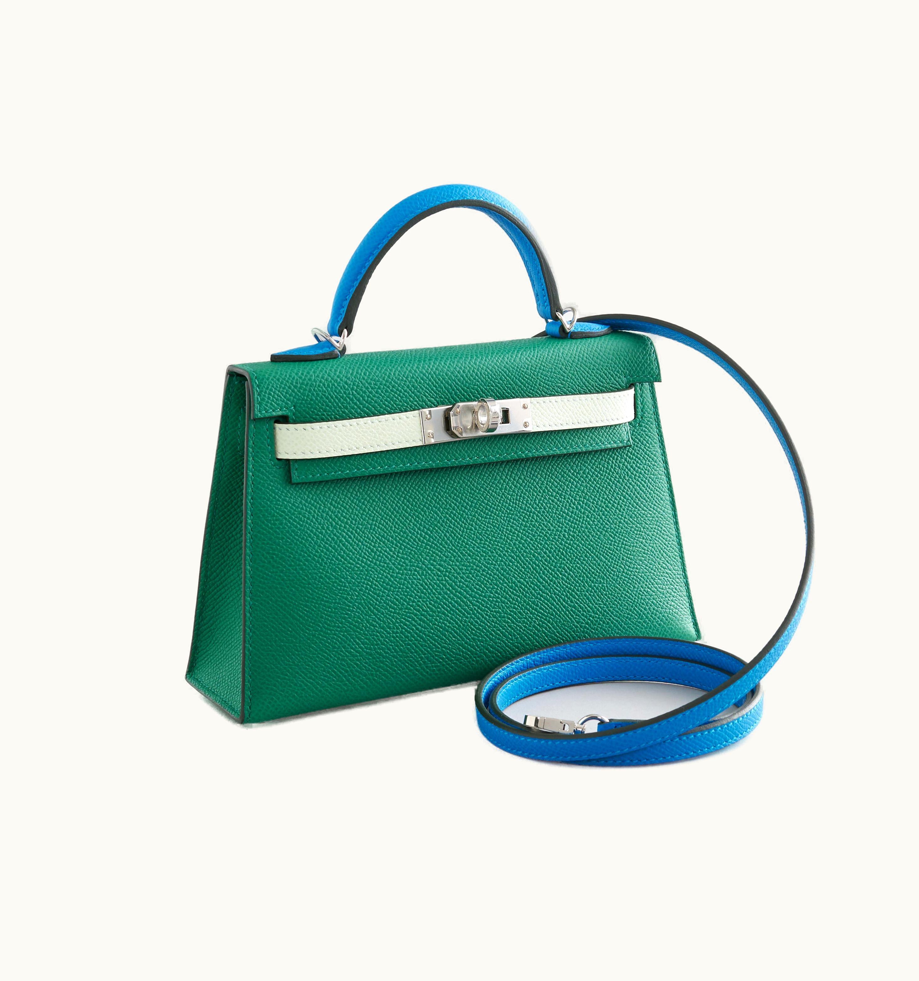 Hermès Hermès Birkin 40cm - Vert Vertigo - Epsom - Sellier - Palladium (PHW)