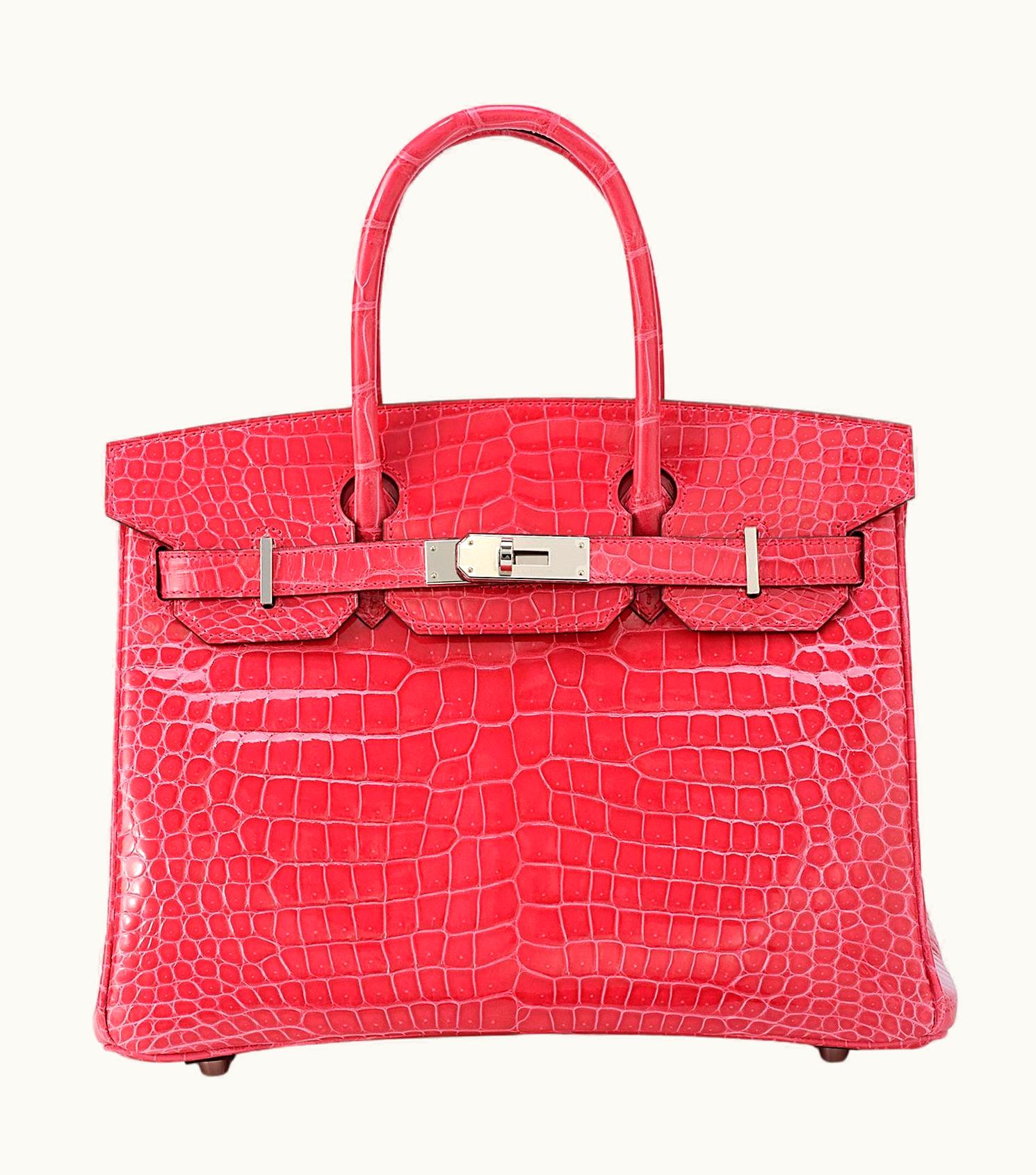 Hermès Hermès Birkin 40cm - Rose Extreme - Clemence - Sellier - Palladium (PHW)