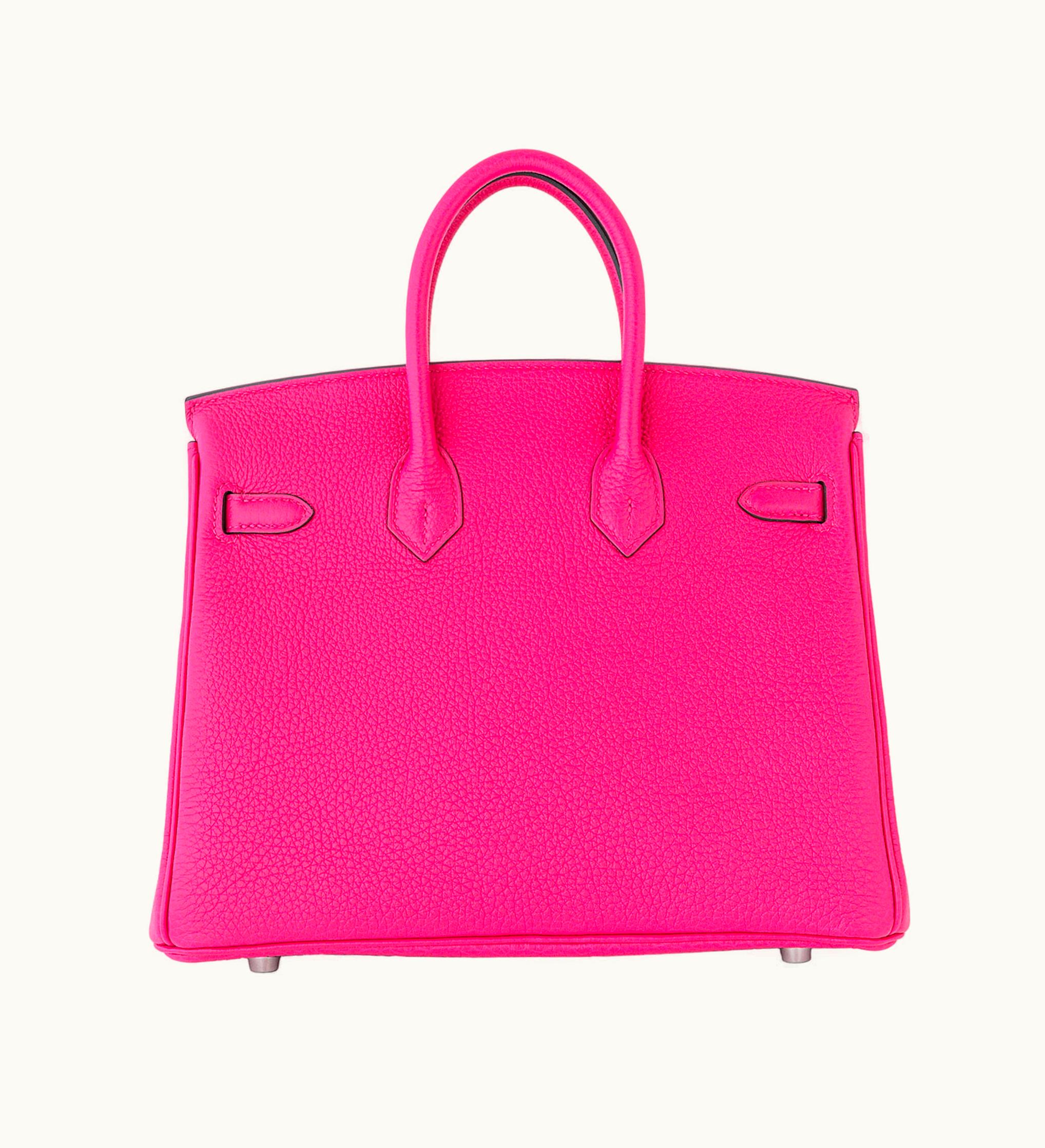 Hermès Hermès Birkin 40cm - Rose Mexico - Togo - Sellier - Palladium (PHW)