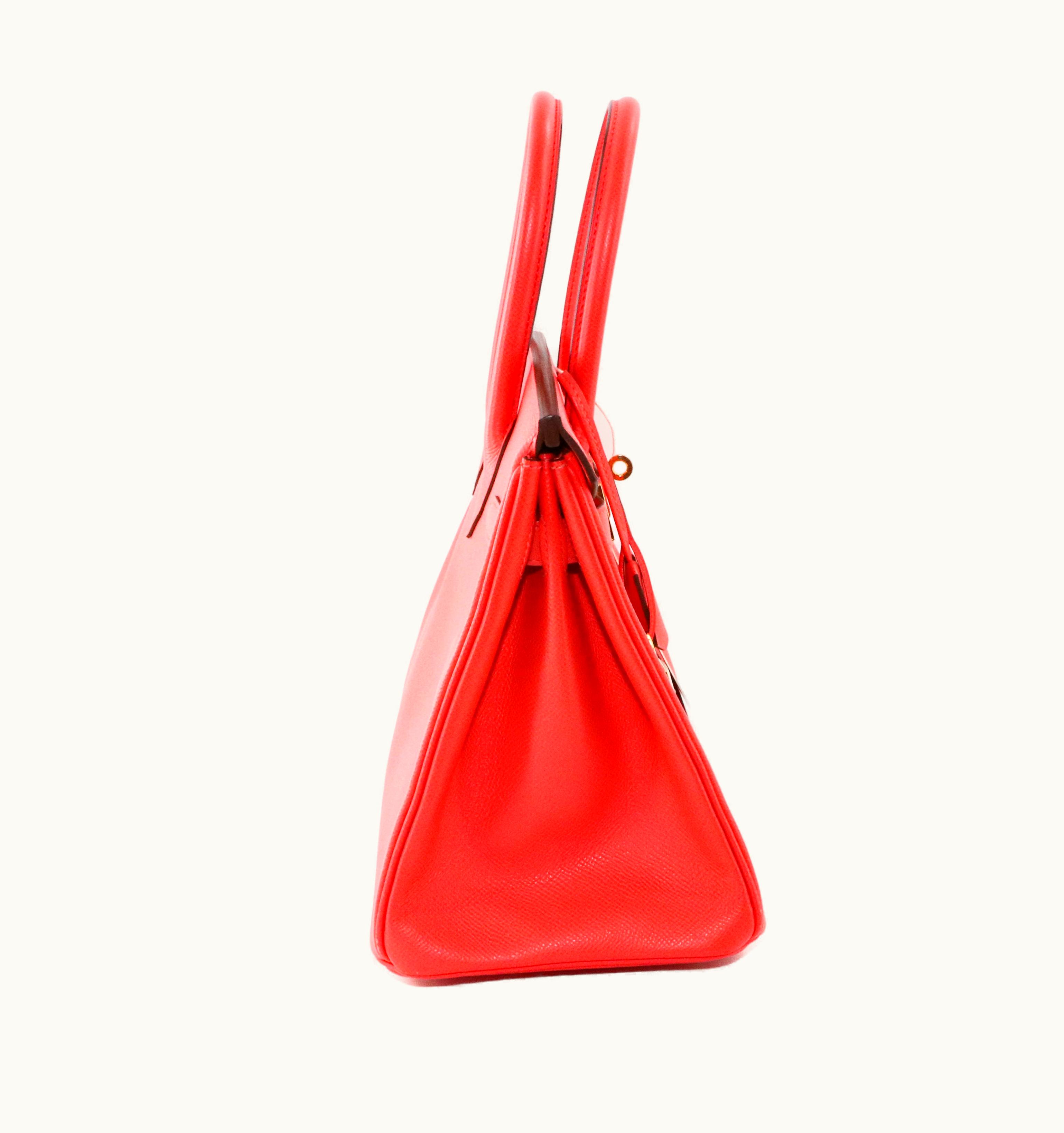 Hermès Hermès Birkin 40cm - Rose Jaipur - Epsom - Retourne - Gold (GHW)