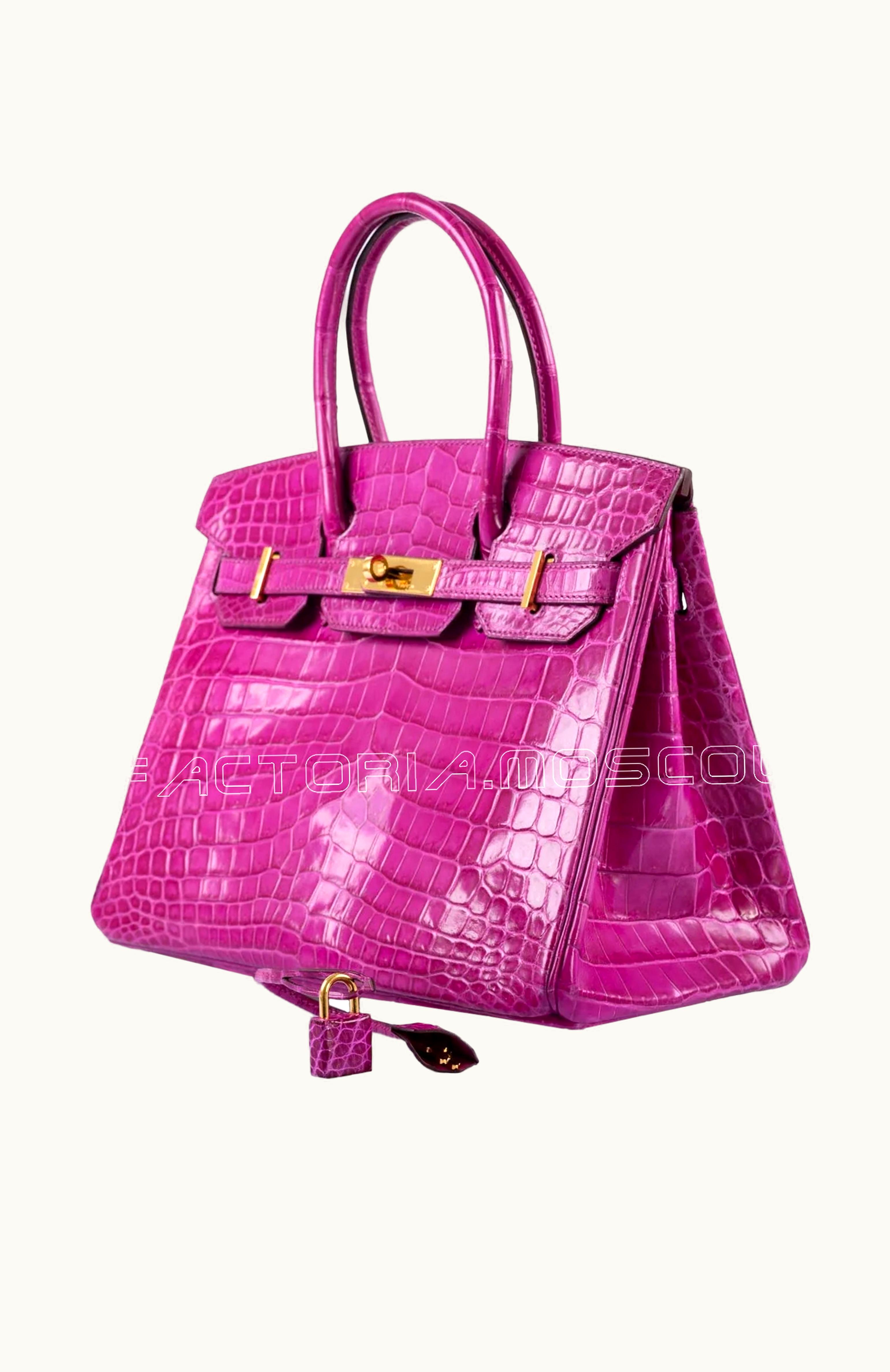 Hermès Hermès Birkin 40cm - Rose Scheherazade - Togo - Sellier - Gold (GHW)