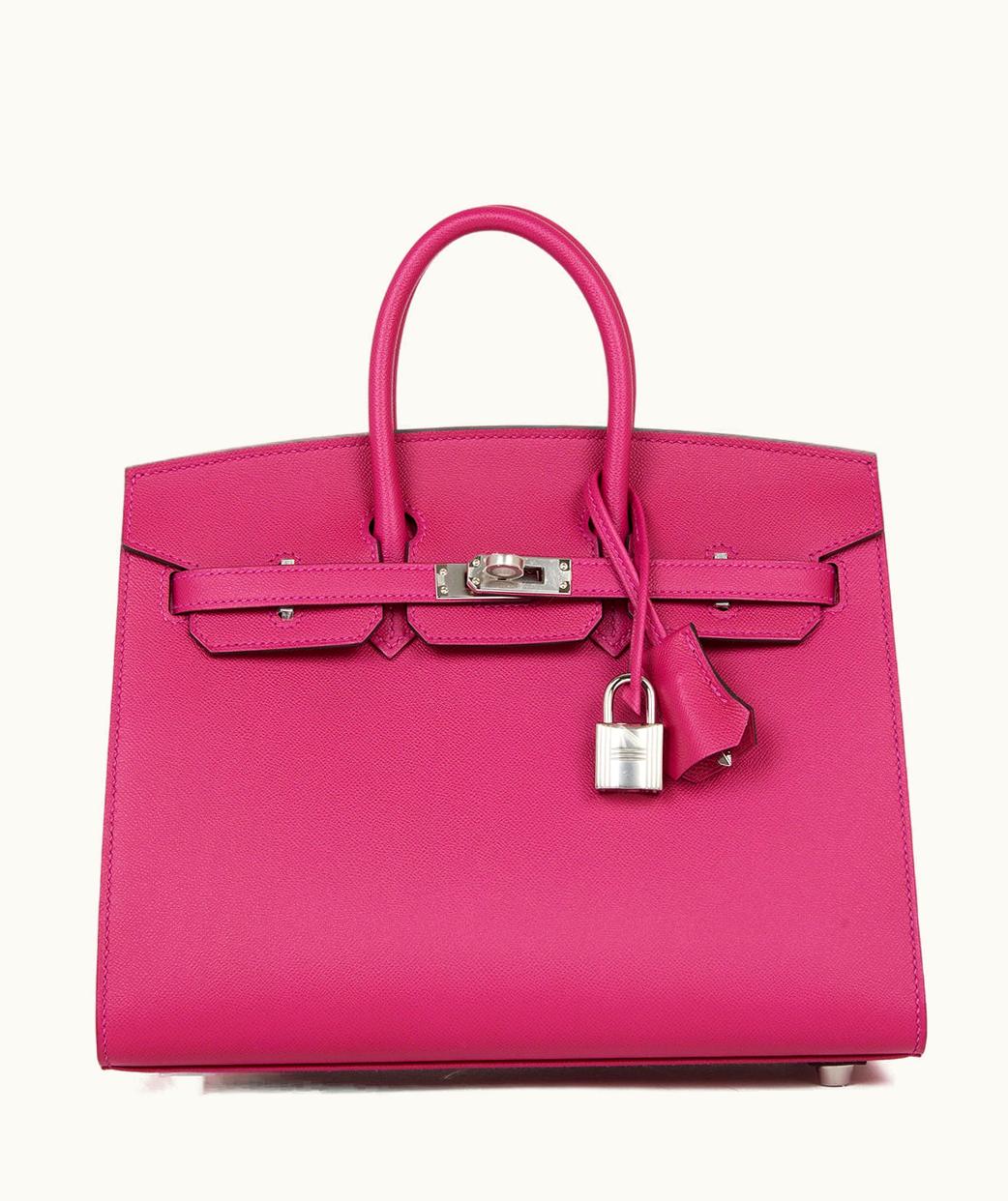 Hermès Hermès Birkin 40cm - Rose Pourpre - Togo - Sellier - Palladium (PHW)