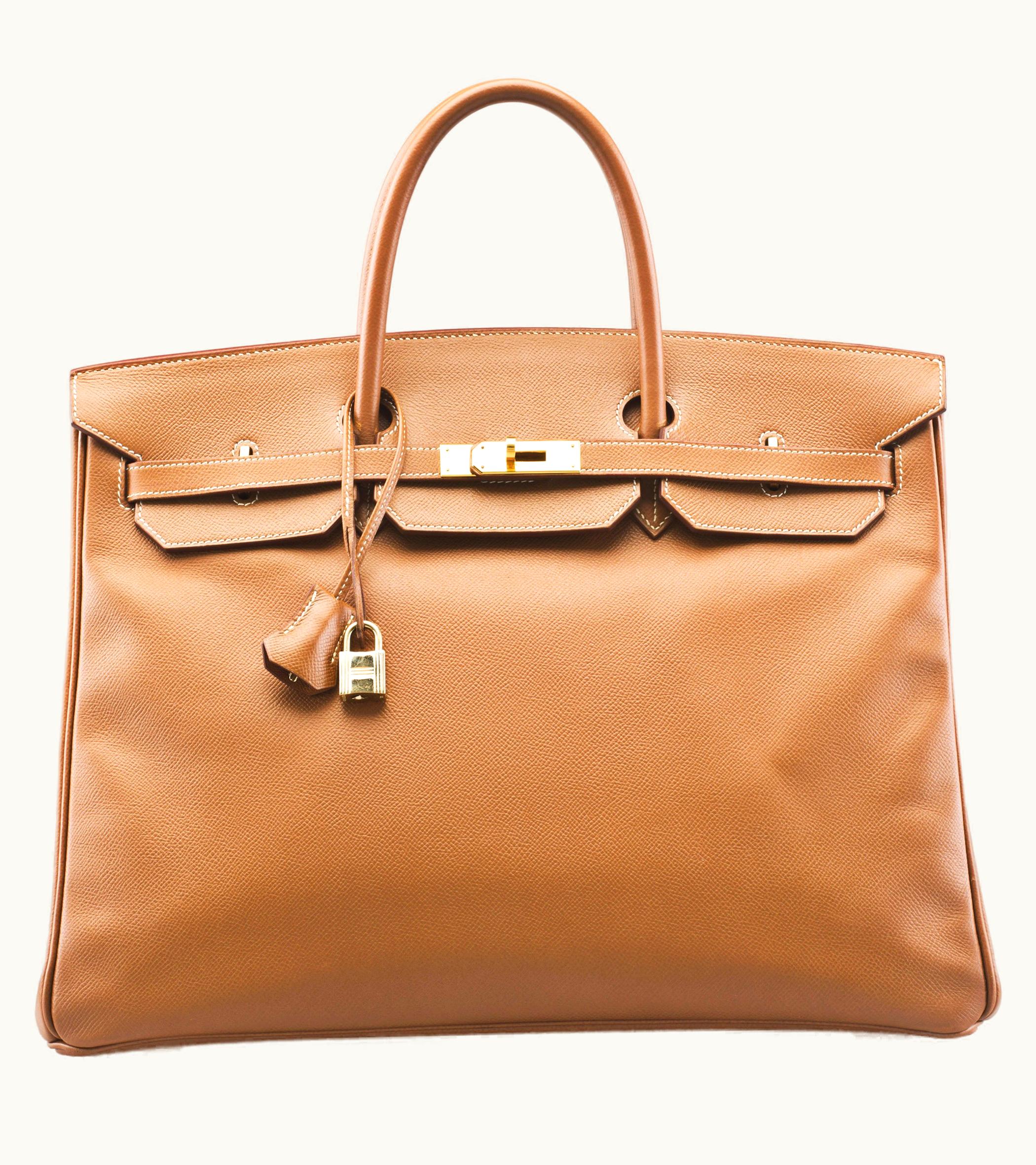 Hermès Hermès Birkin 40cm - Gold - Togo - Sellier - Gold (GHW)