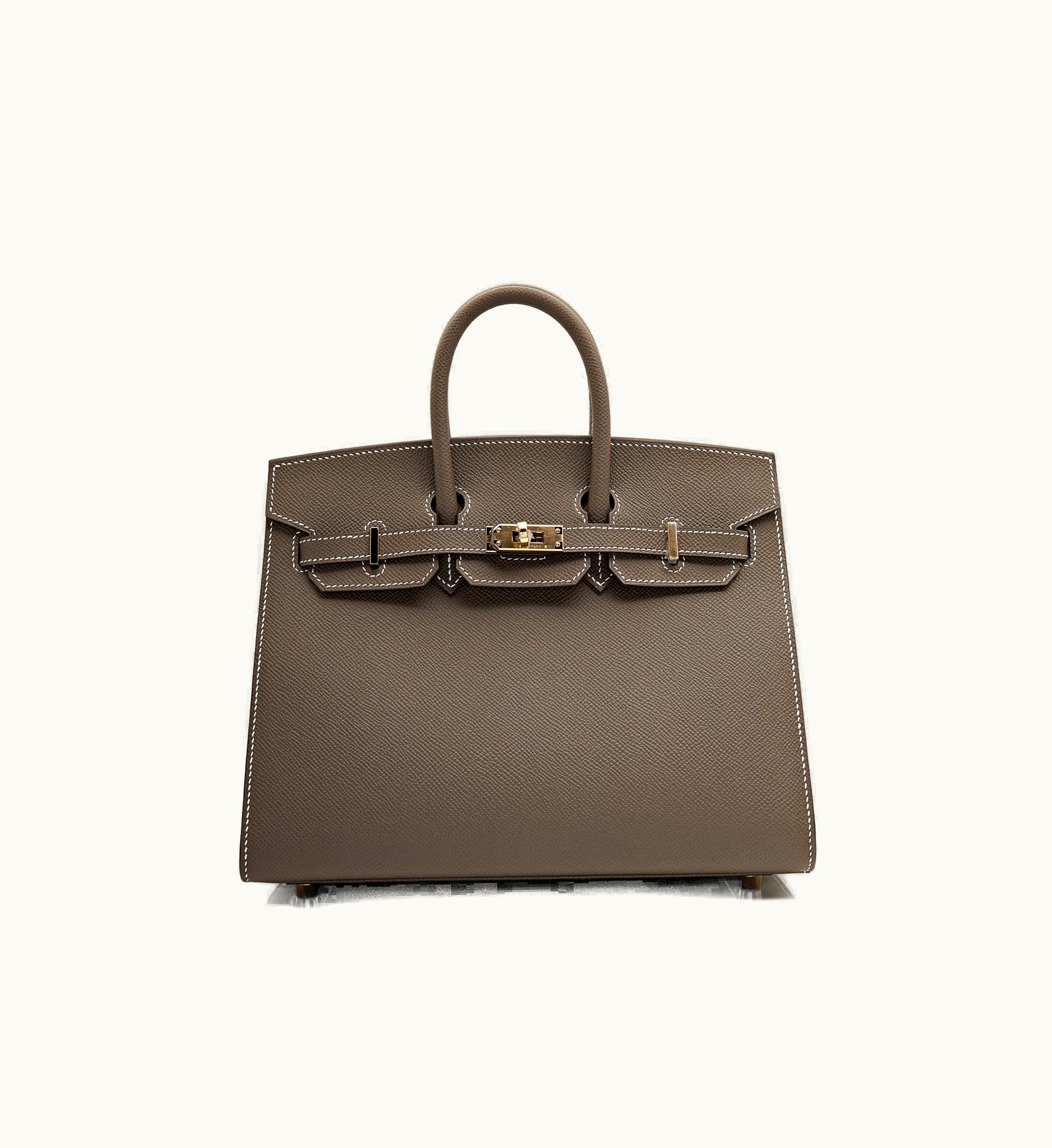 Hermès Hermès Birkin 40cm - Etoupe - Epsom - Sellier - Gold (GHW)