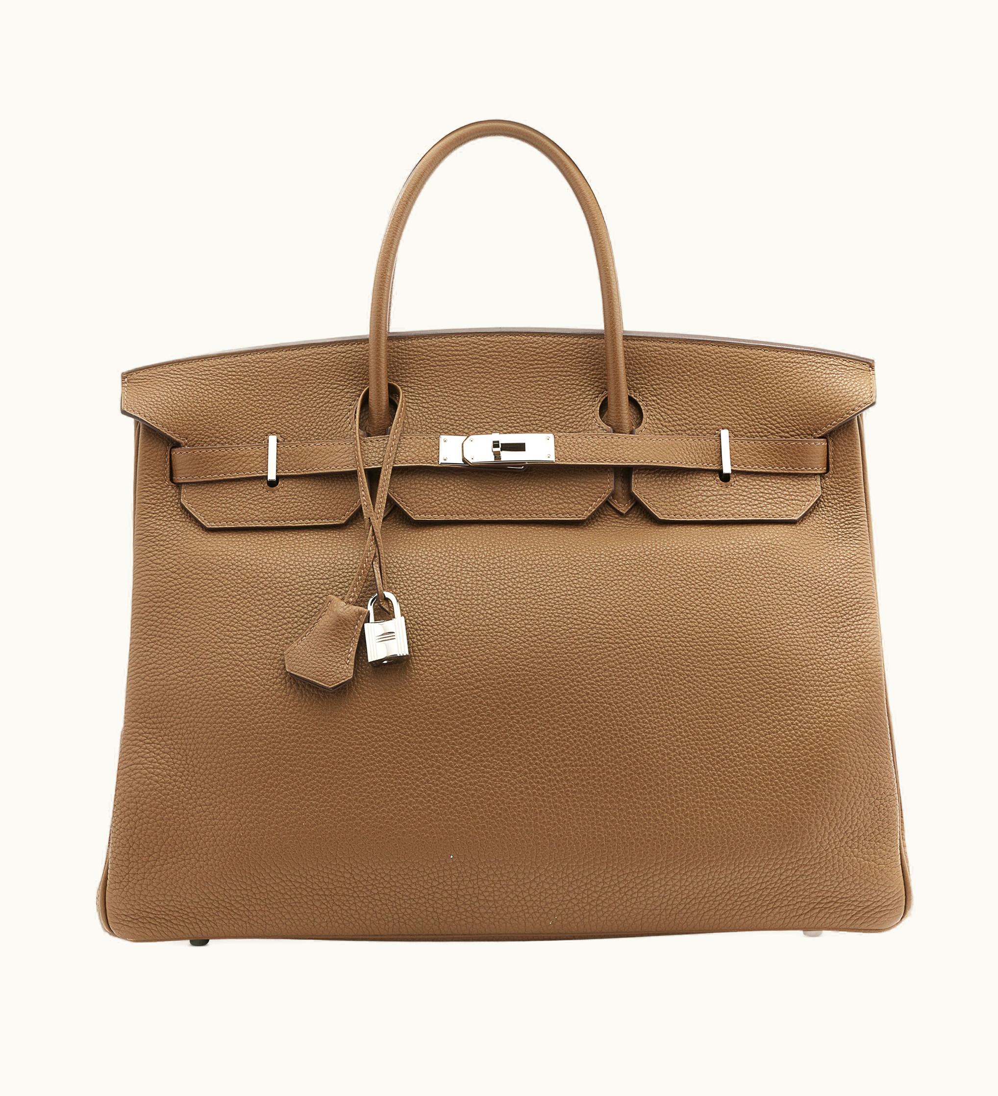 Hermès Hermès Birkin 40cm - Alezan - Swift - Retourne - Gold (GHW)