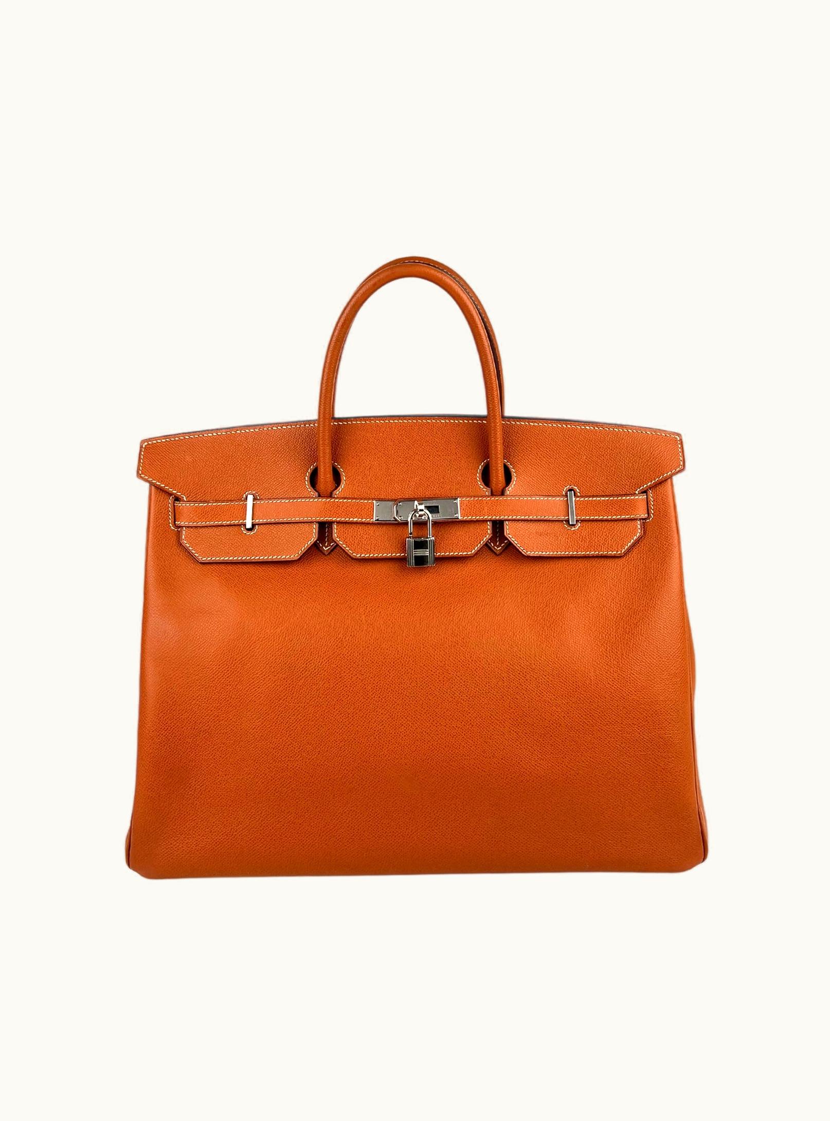 Hermès Hermès Birkin 40cm - Fauve - Clemence - Sellier - Palladium (PHW)