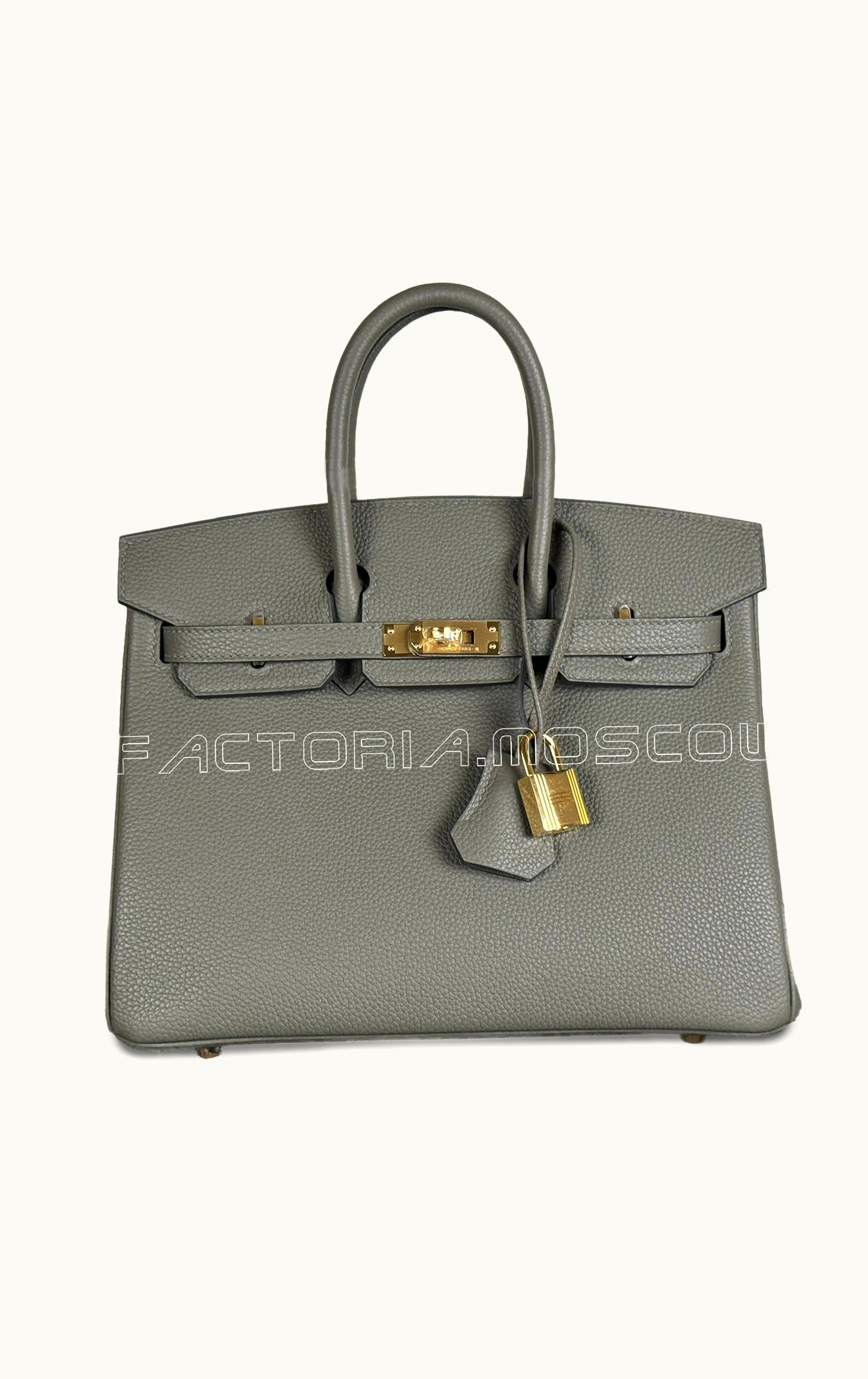 Hermès Hermès Birkin 40cm - Gris Meyer - Swift - Sellier - Gold (GHW)