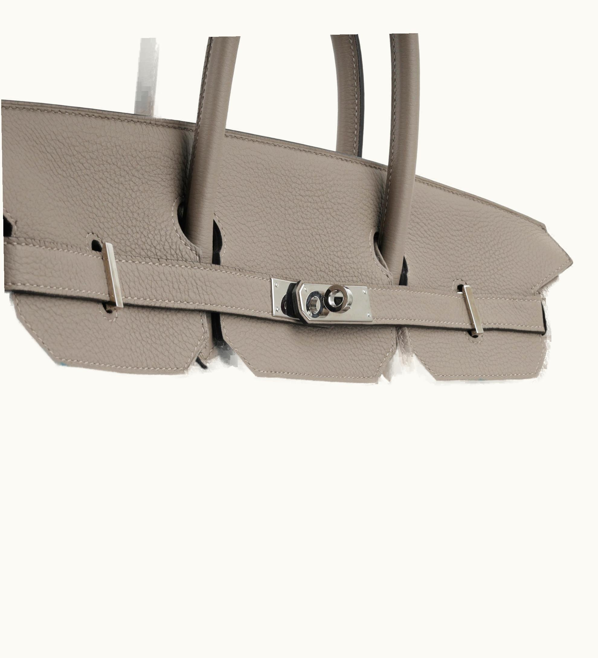 Hermès Hermès Birkin 40cm - Gris Asphalt - Epsom - Sellier - Palladium (PHW)