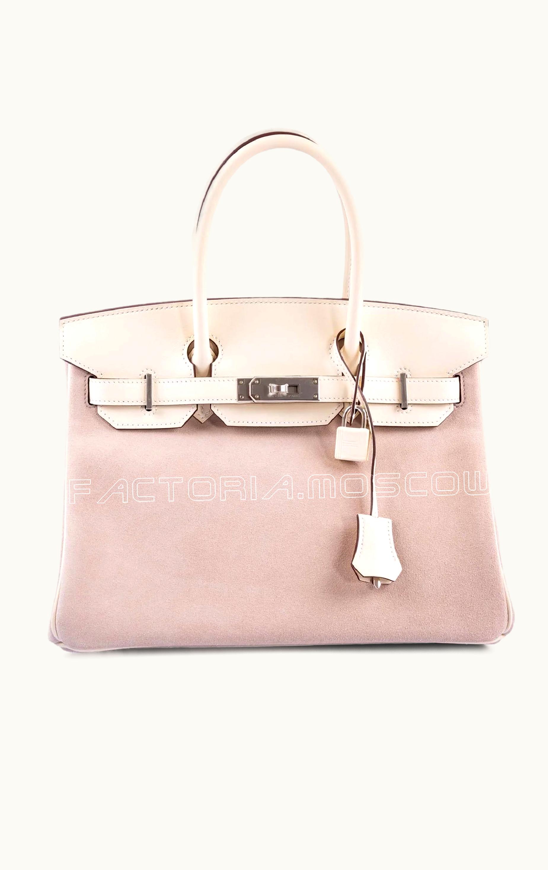 Hermès Hermès Birkin 40cm - Glycine - Togo - Sellier - Palladium (PHW)