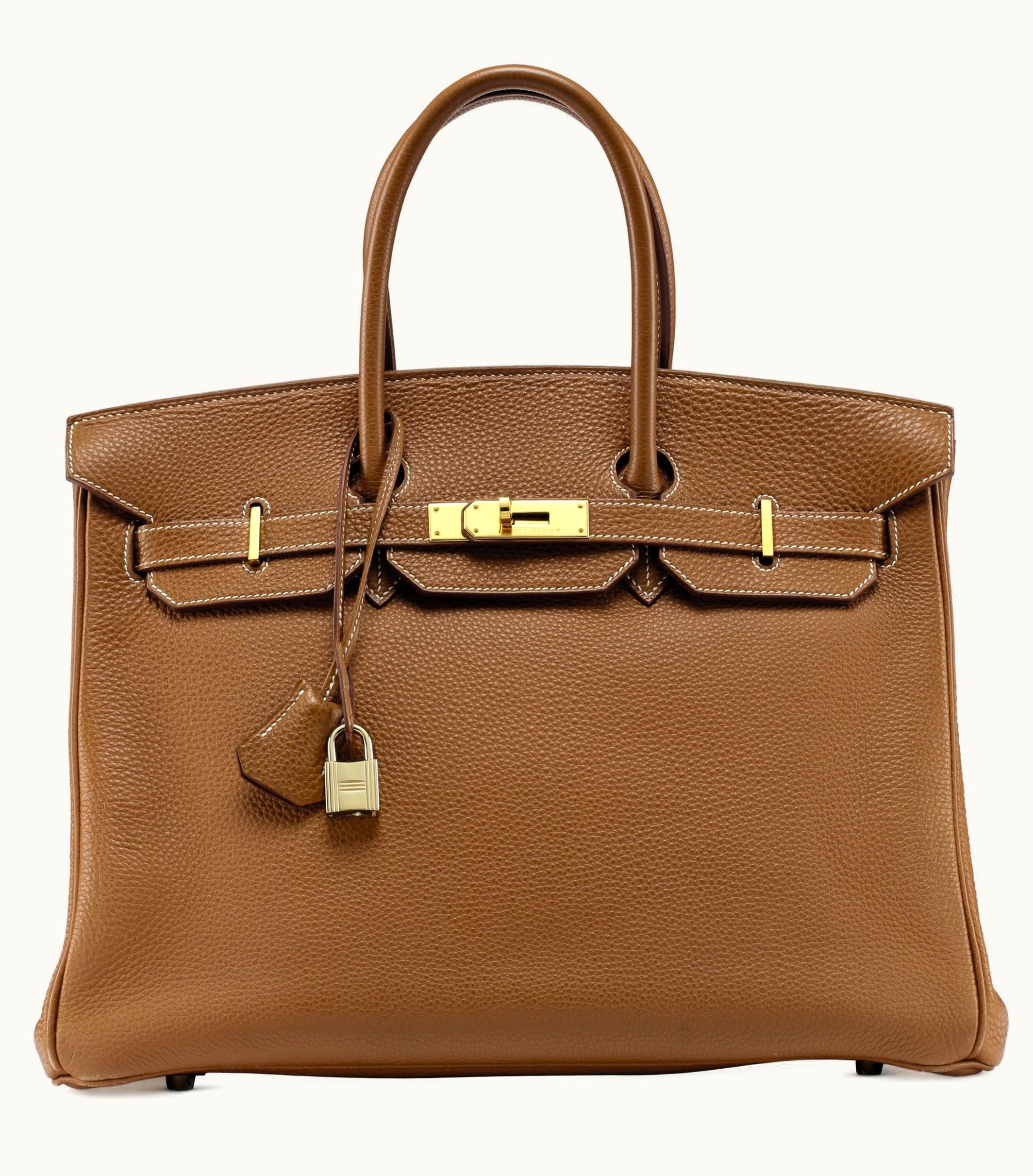 Hermès Hermès Birkin 40cm - Tabac Camel - Swift - Retourne - Gold (GHW)