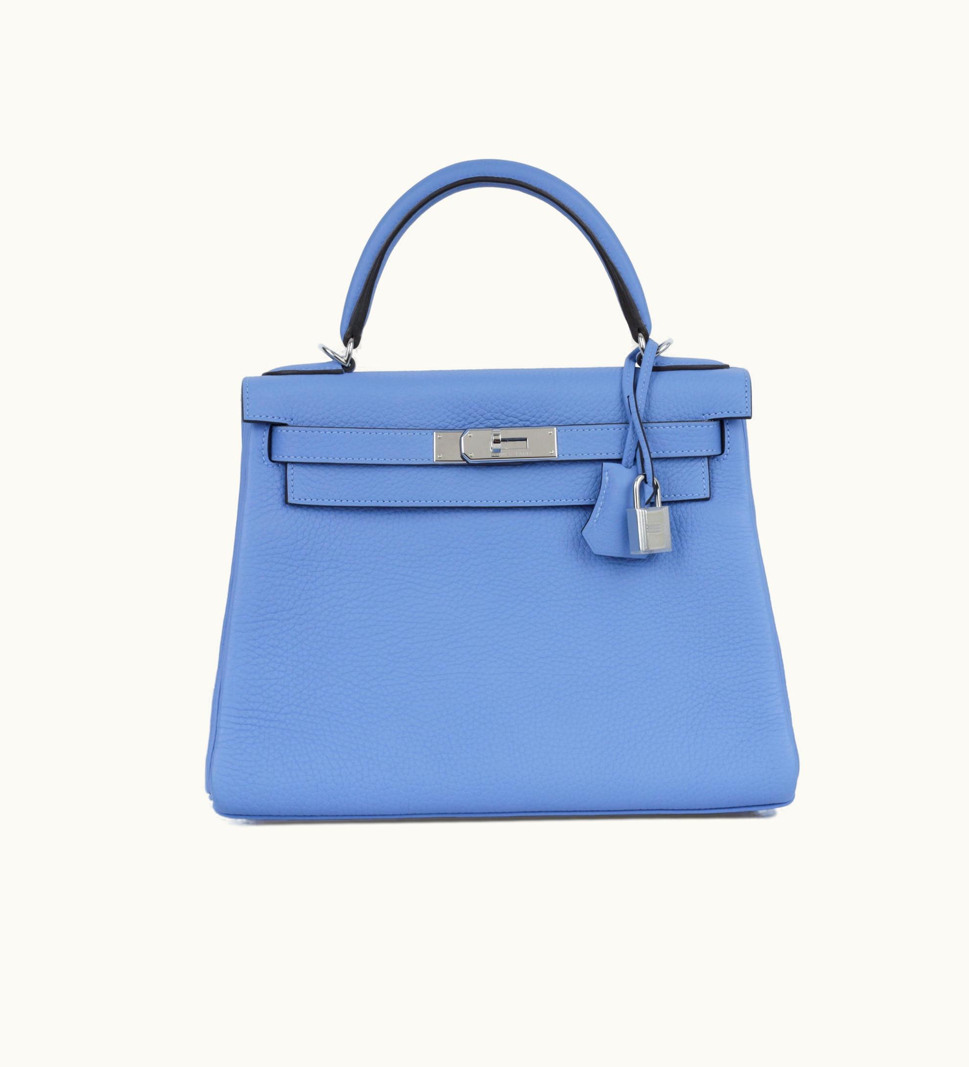 Hermès Hermès Birkin 42cm - Bleu Paradis - Swift - Retourne - Palladium (PHW)