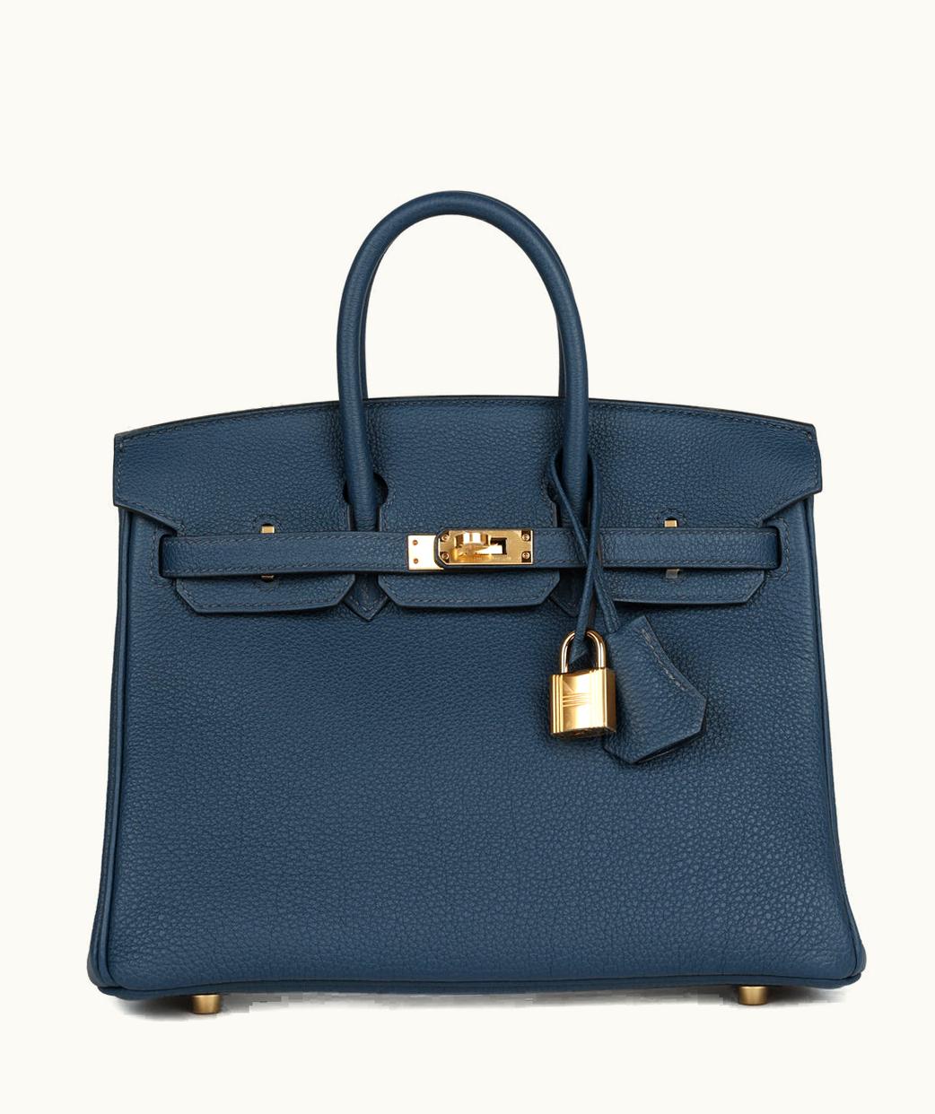 Hermès Birkin 42cm - Bleu de Prusse - Swift - Sellier - Gold (GHW)