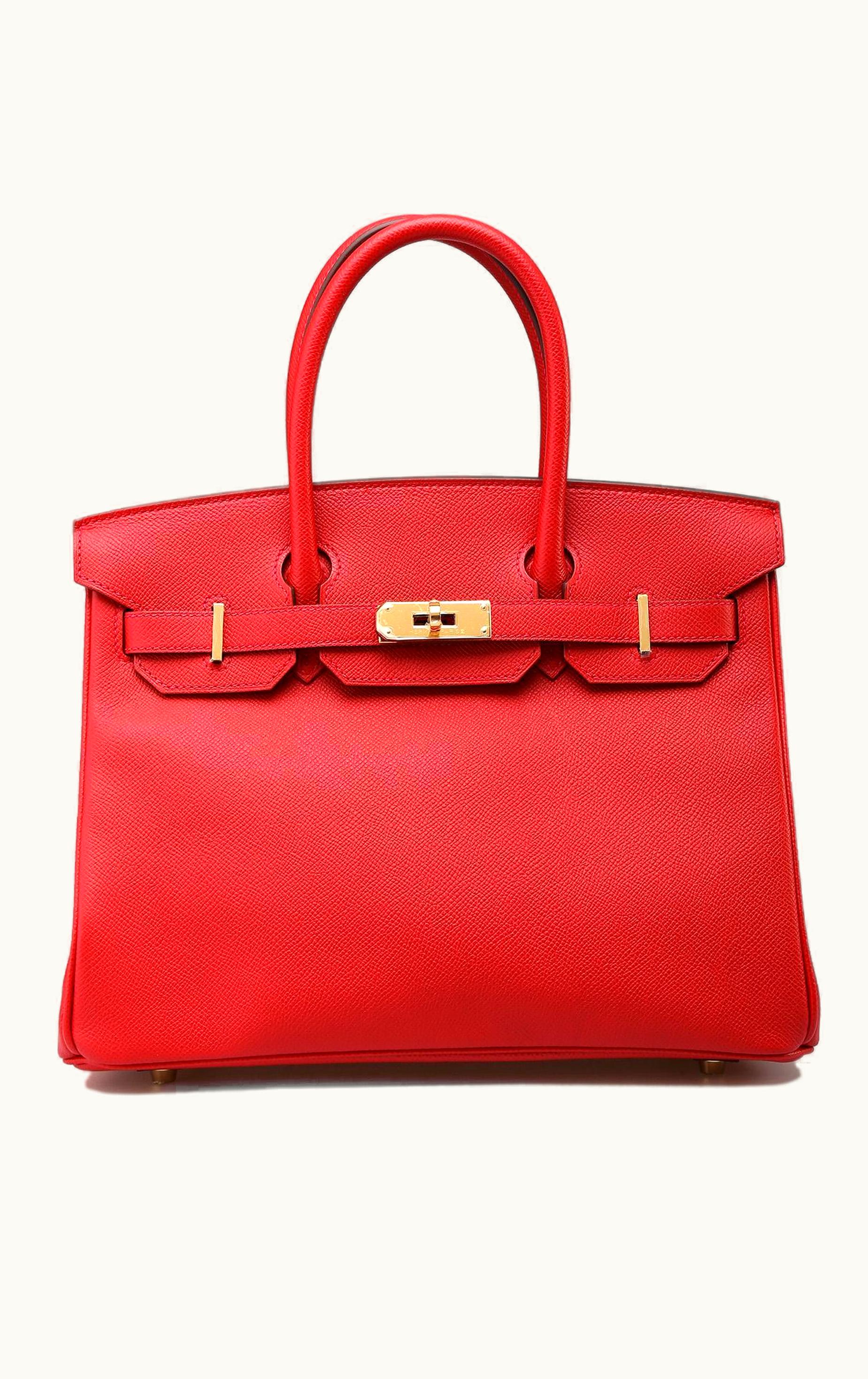 Hermès Hermès Birkin 42cm - Rouge Casaque - Swift - Sellier - Gold (GHW)
