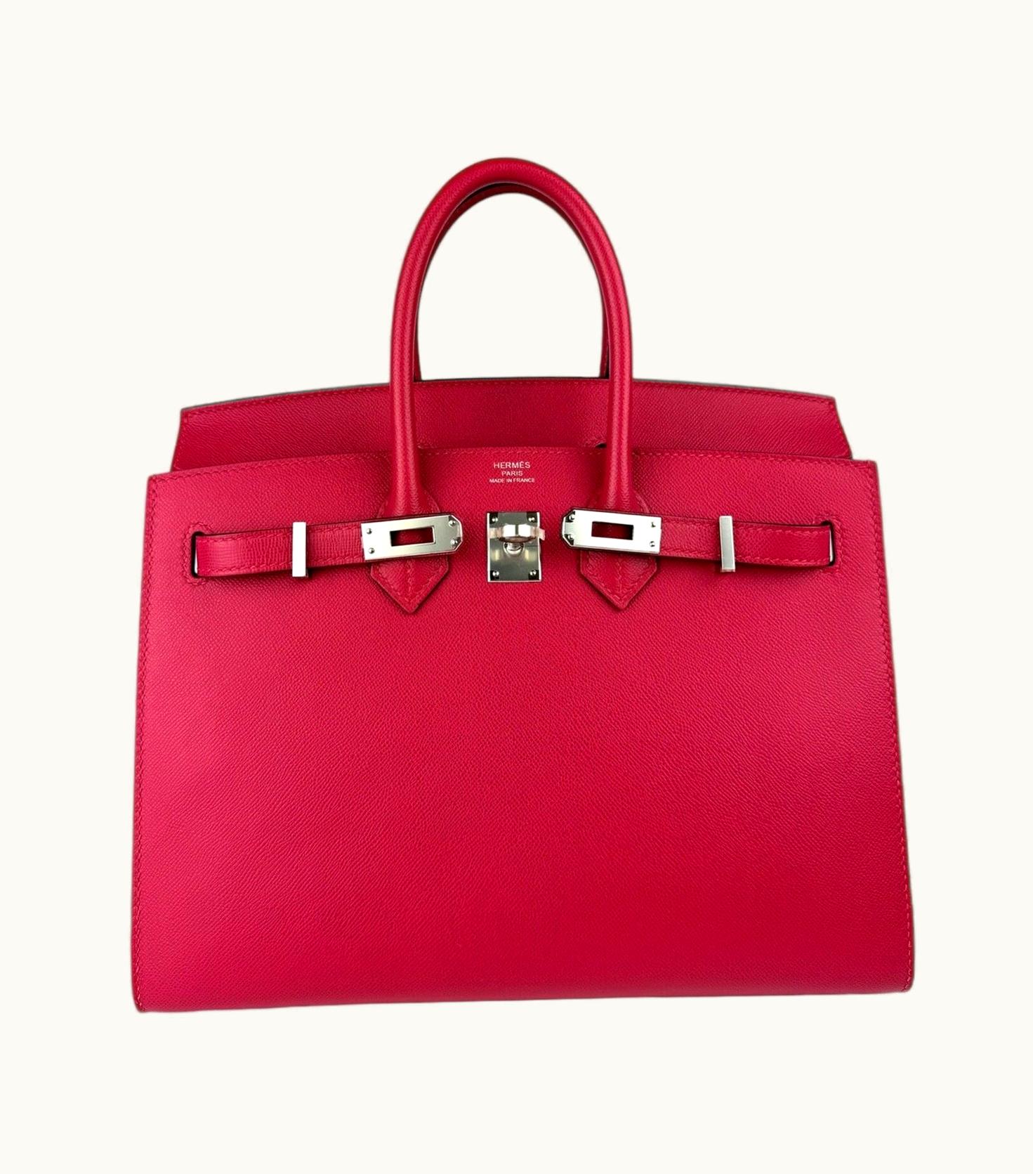 Hermès Hermès Birkin 42cm - Framboise - Epsom - Sellier - Gold (GHW)