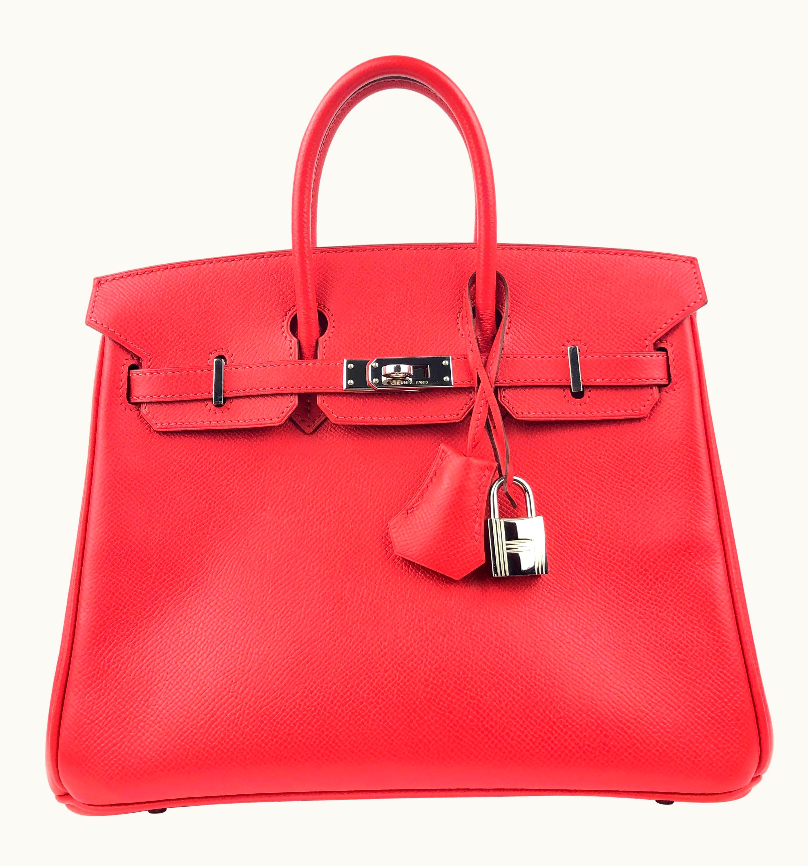 Hermès Hermès Birkin 42cm - Bougainvillea - Clemence - Retourne - Palladium (PHW)