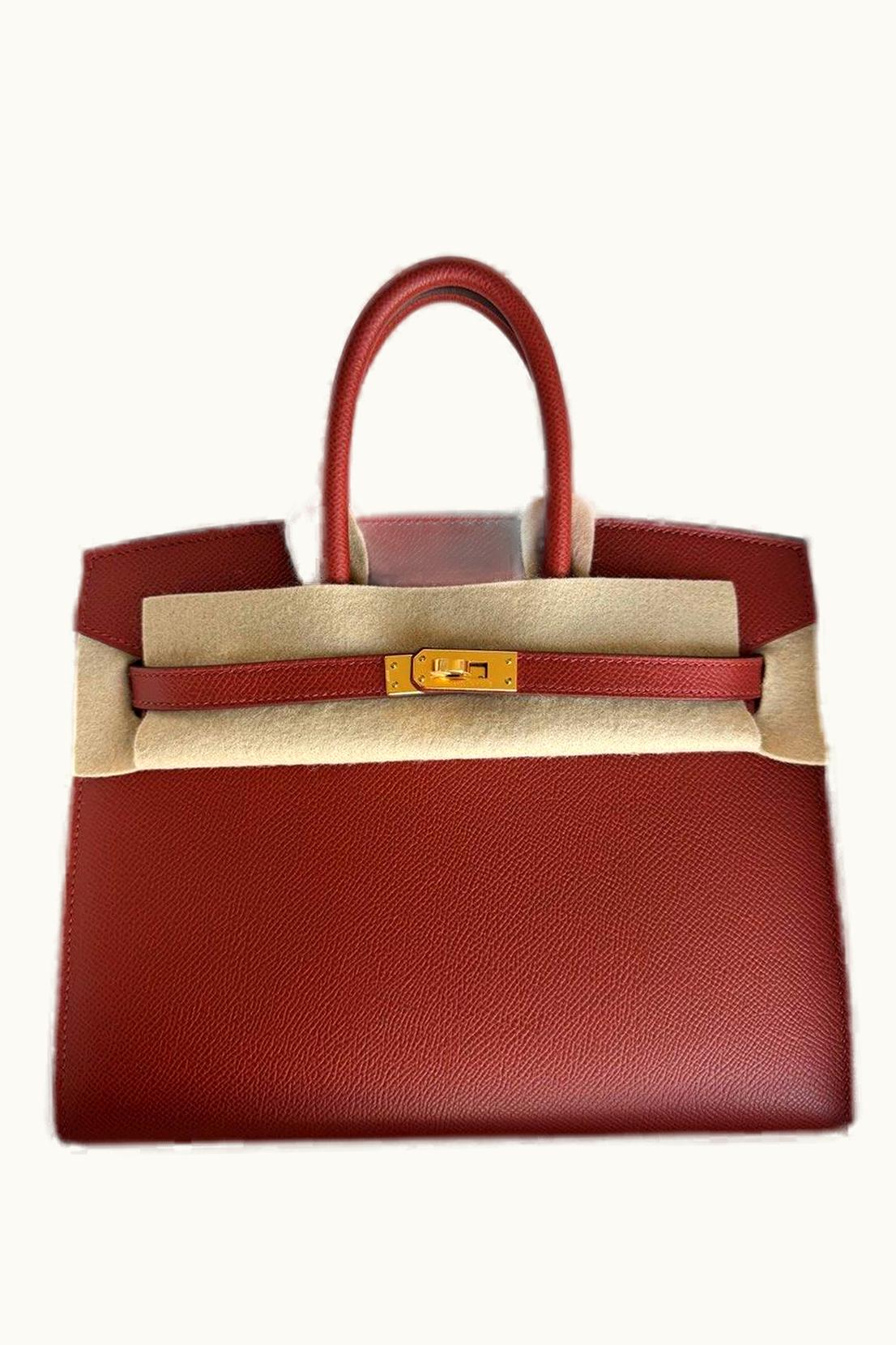 Hermès Hermès Birkin 42cm - Rouge Venetian - Clemence - Sellier - Gold (GHW)
