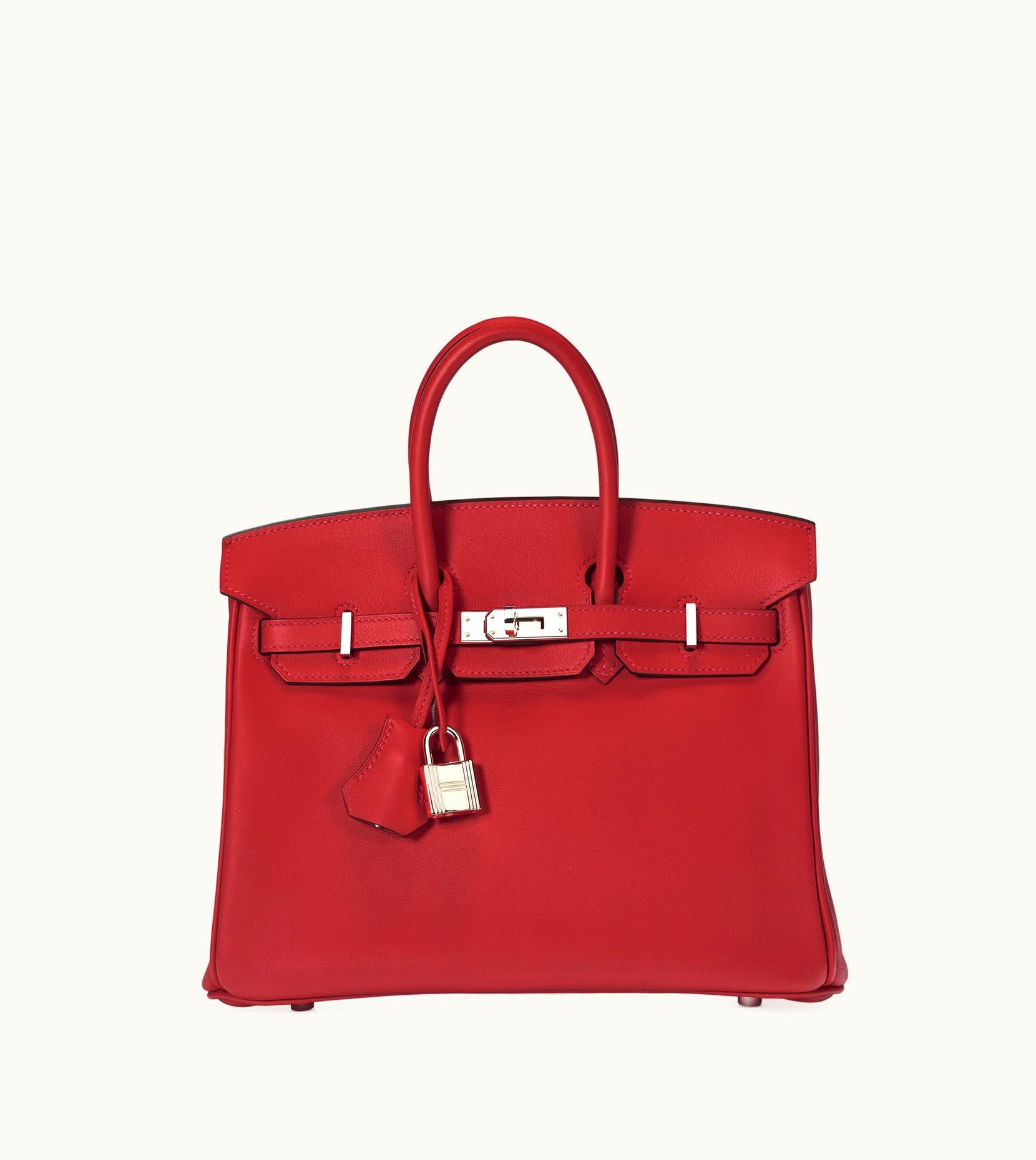 Hermès Hermès Birkin 42cm - Rouge Vif - Togo - Sellier - Palladium (PHW)