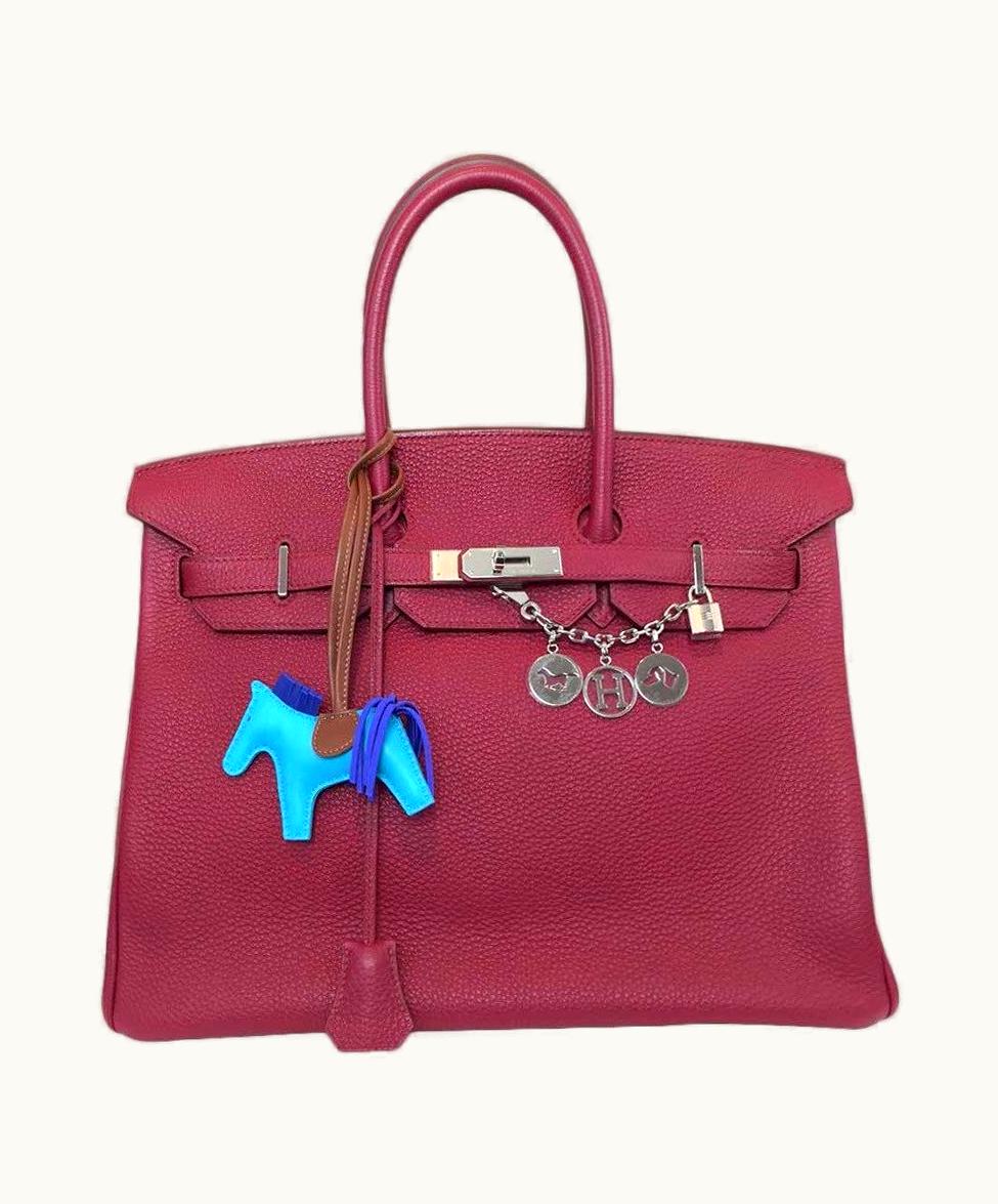 Hermès Hermès Birkin 42cm - Rouge Vif - Epsom - Retourne - Palladium (PHW)