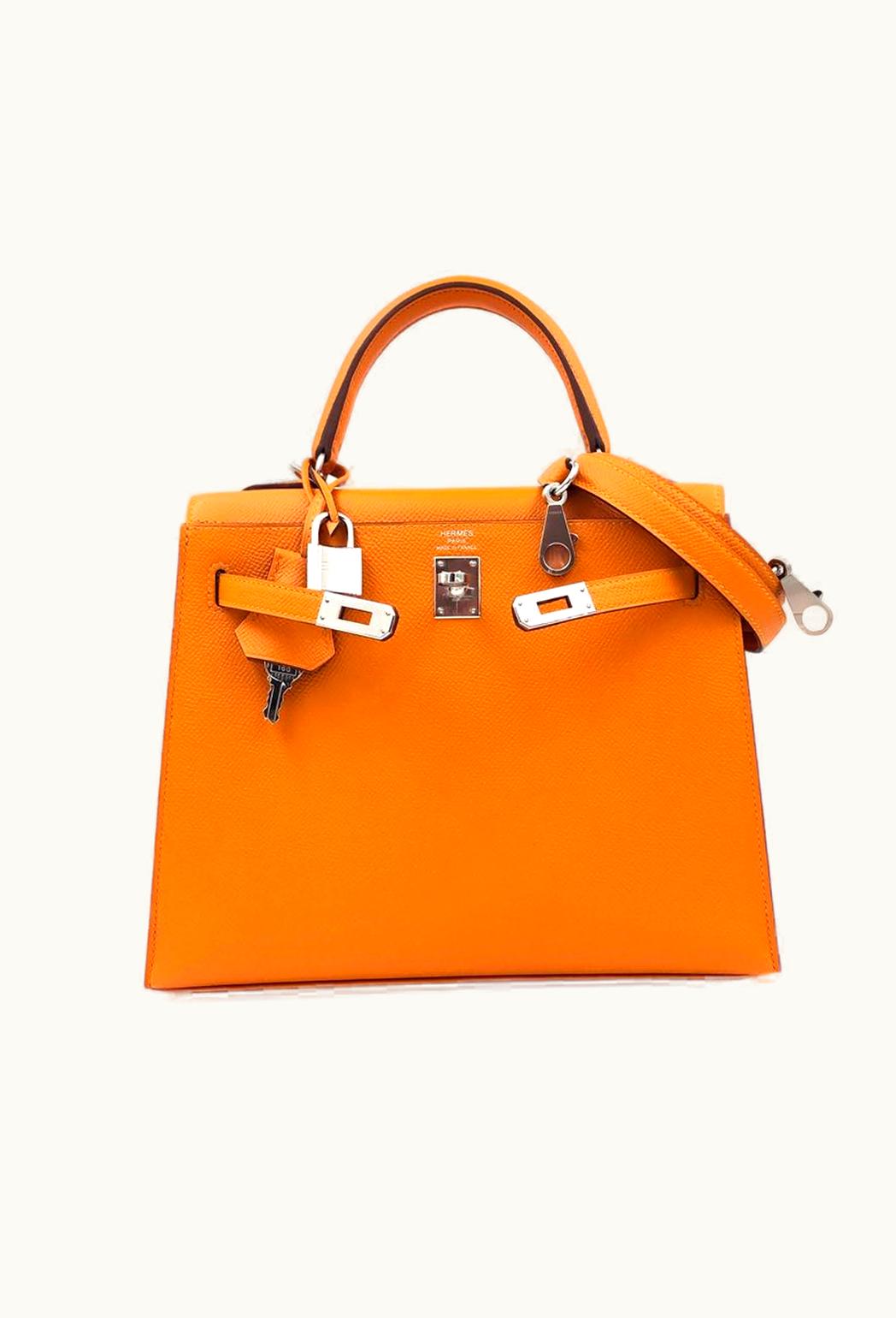 Hermès Hermès Birkin 42cm - Feu - Epsom - Sellier - Palladium (PHW)
