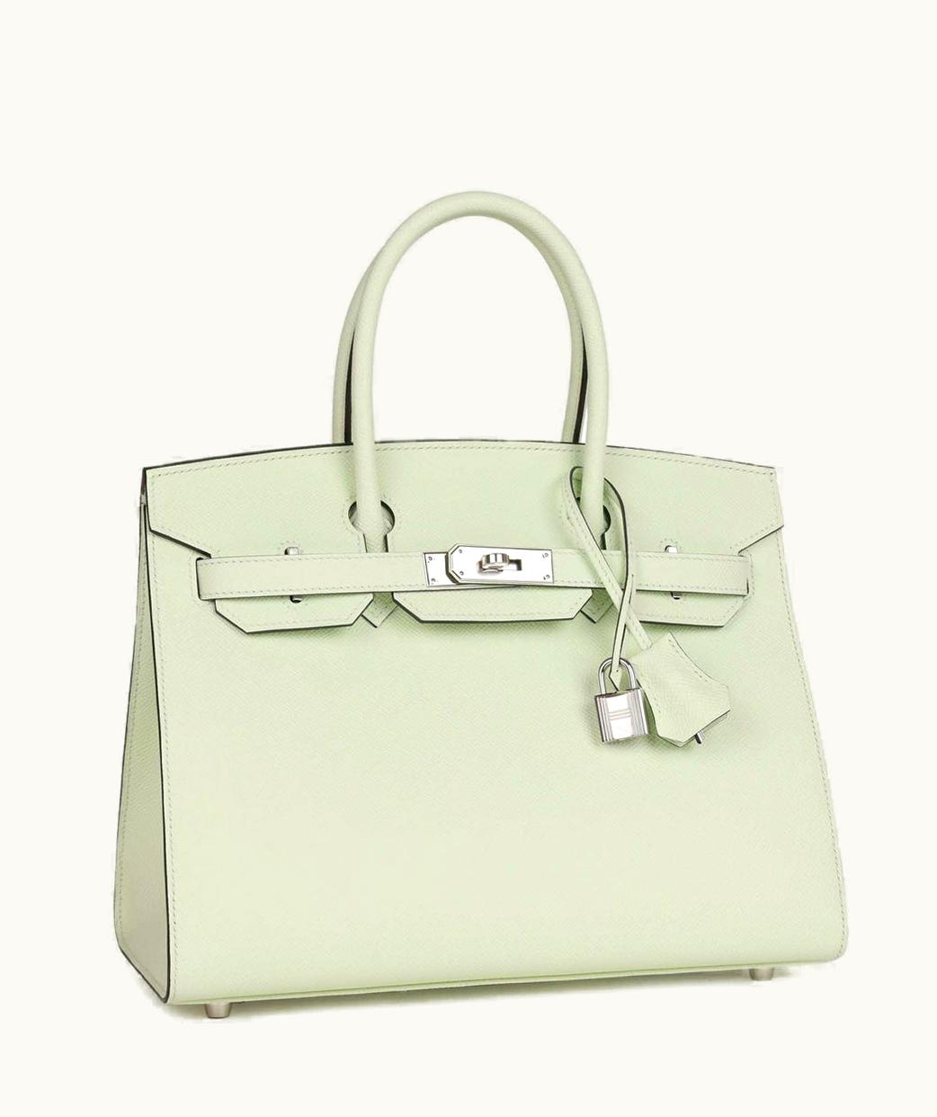 Hermès Hermès Birkin 42cm - Vert Fizz - Togo - Sellier - Palladium (PHW)