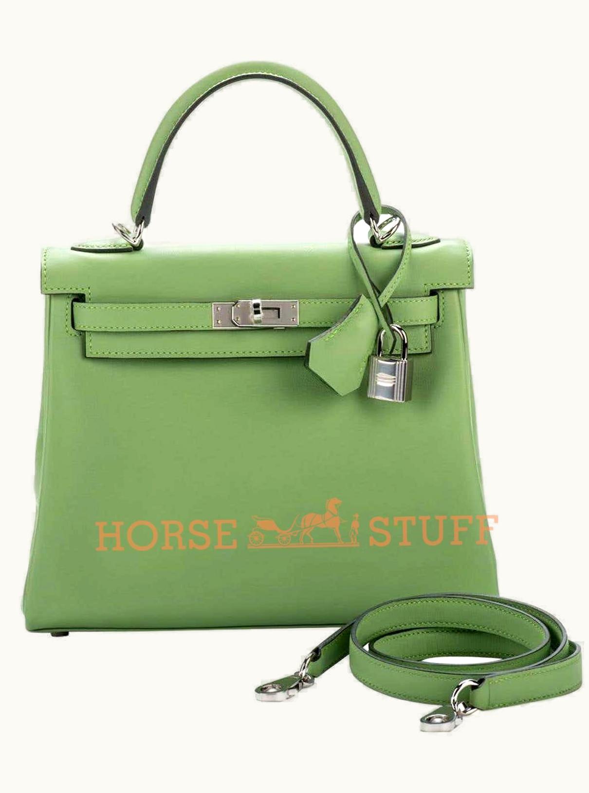 Hermès Hermès Birkin 42cm - Vert Criquet - Epsom - Retourne - Palladium (PHW)