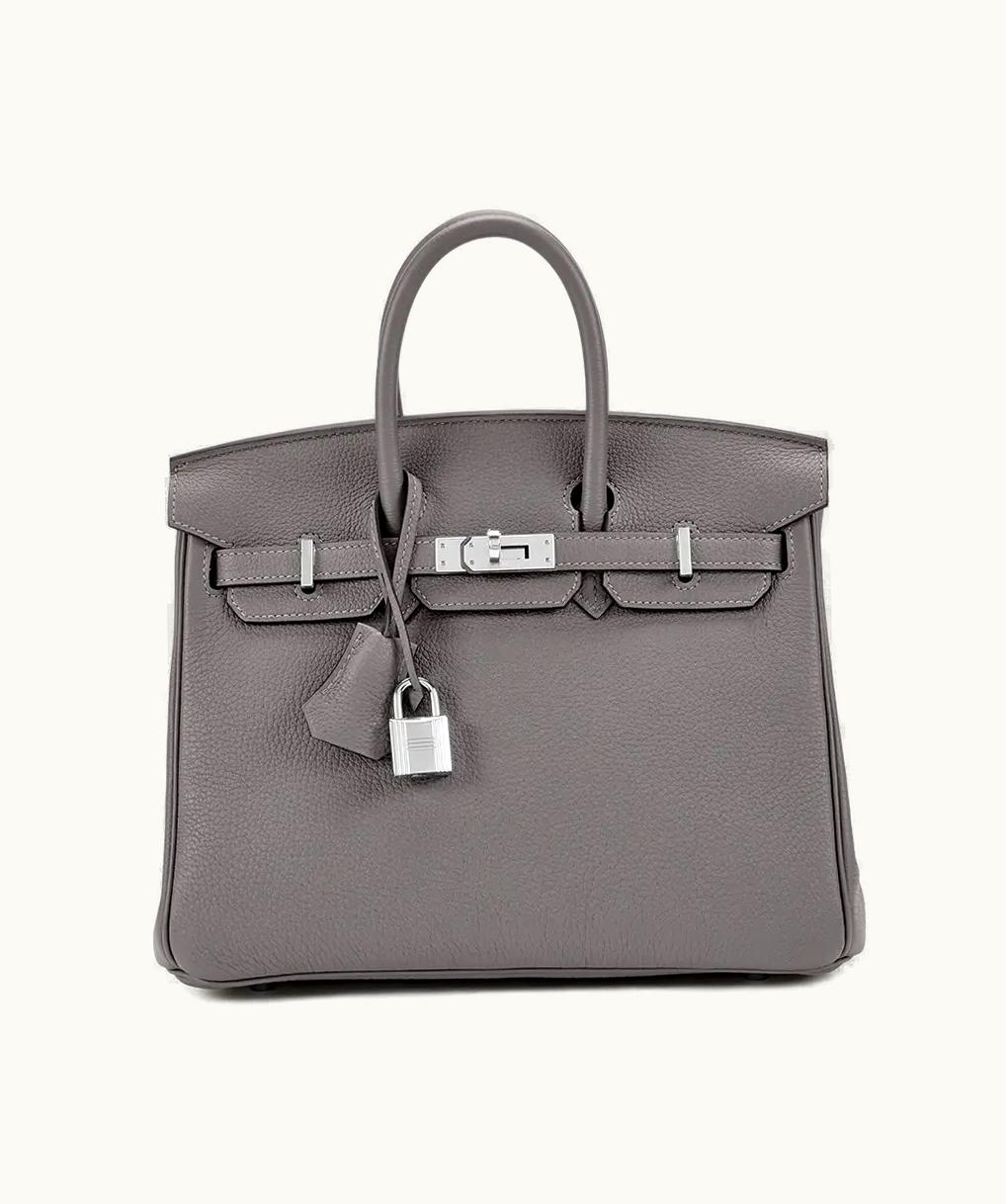 Hermès Hermès Birkin 42cm - Toundra - Swift - Retourne - Palladium (PHW)