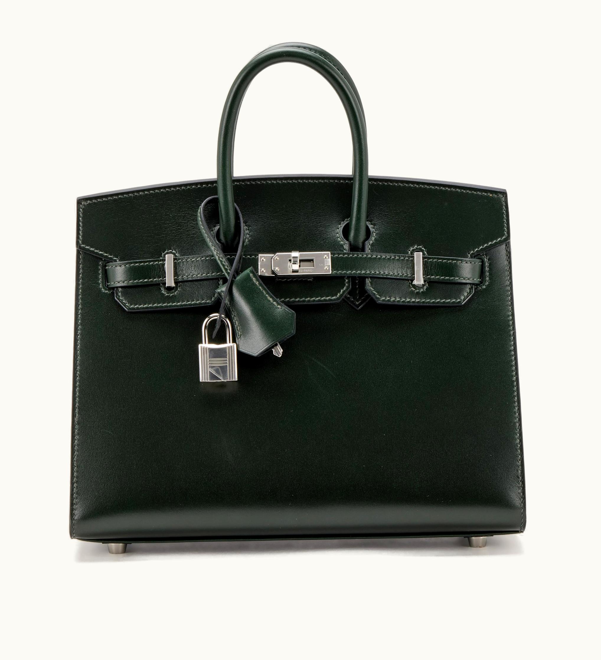 Hermès Hermès Birkin 42cm - Vert Fonce - Epsom - Sellier - Palladium (PHW)