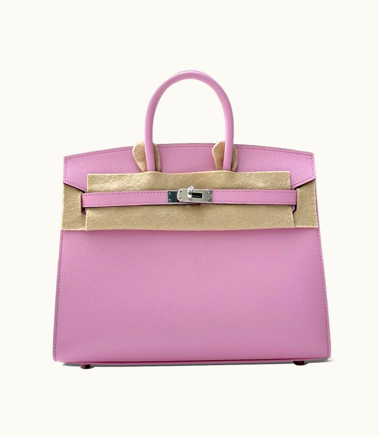 Hermès Hermès Birkin 42cm - Mauve Sylvestre - Swift - Sellier - Palladium (PHW)