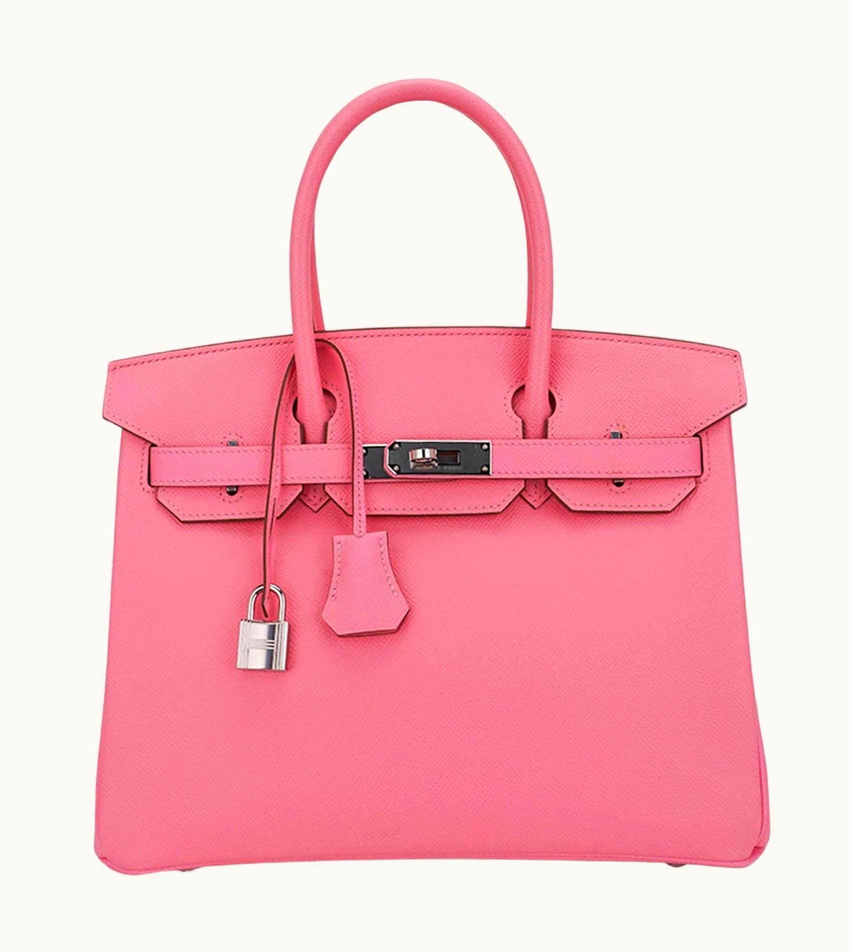 Hermès Hermès Birkin 42cm - Rose Confetti - Swift - Retourne - Palladium (PHW)