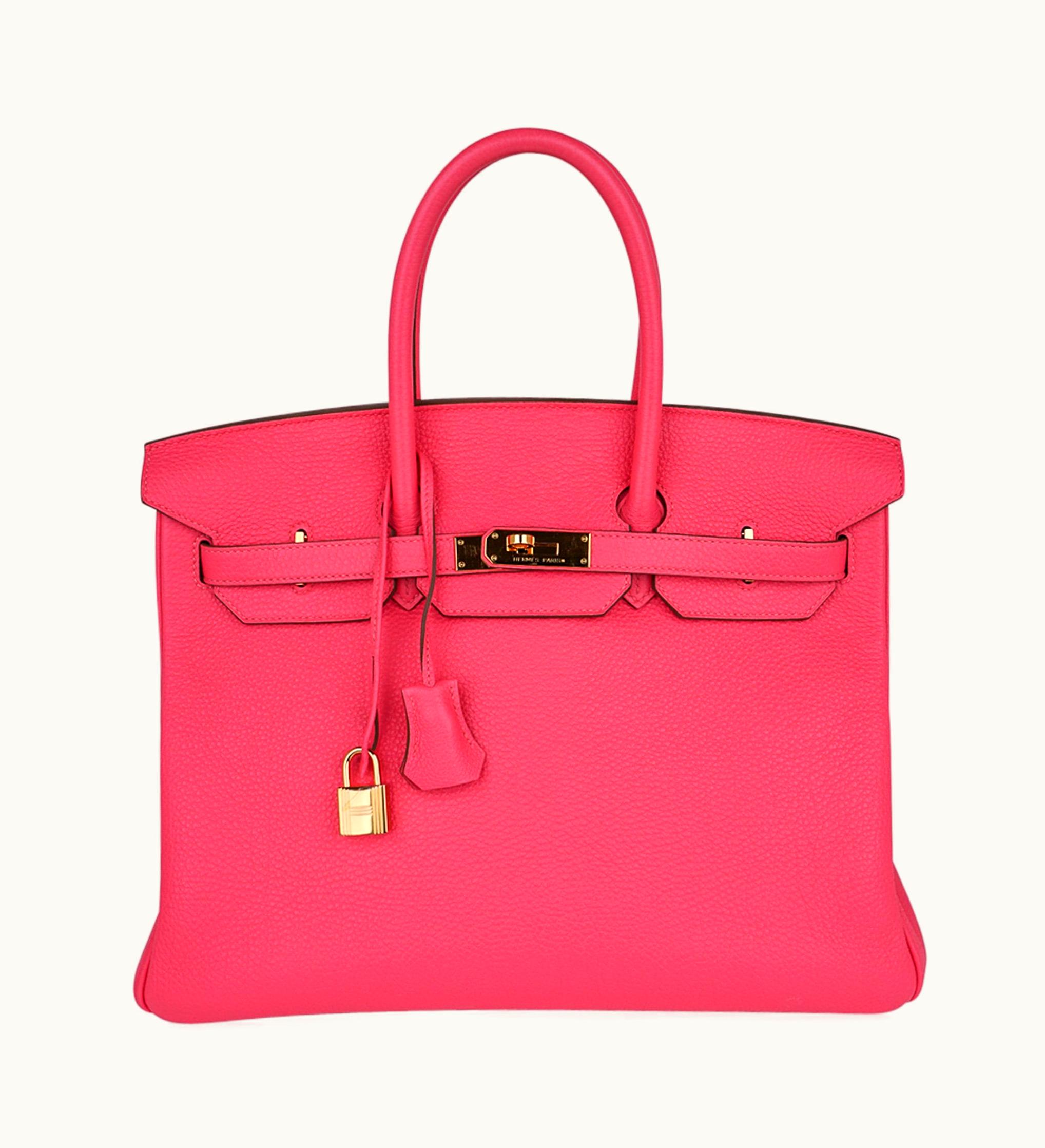 Hermès Hermès Birkin 42cm - Rose Lipstick - Epsom - Sellier - Gold (GHW)