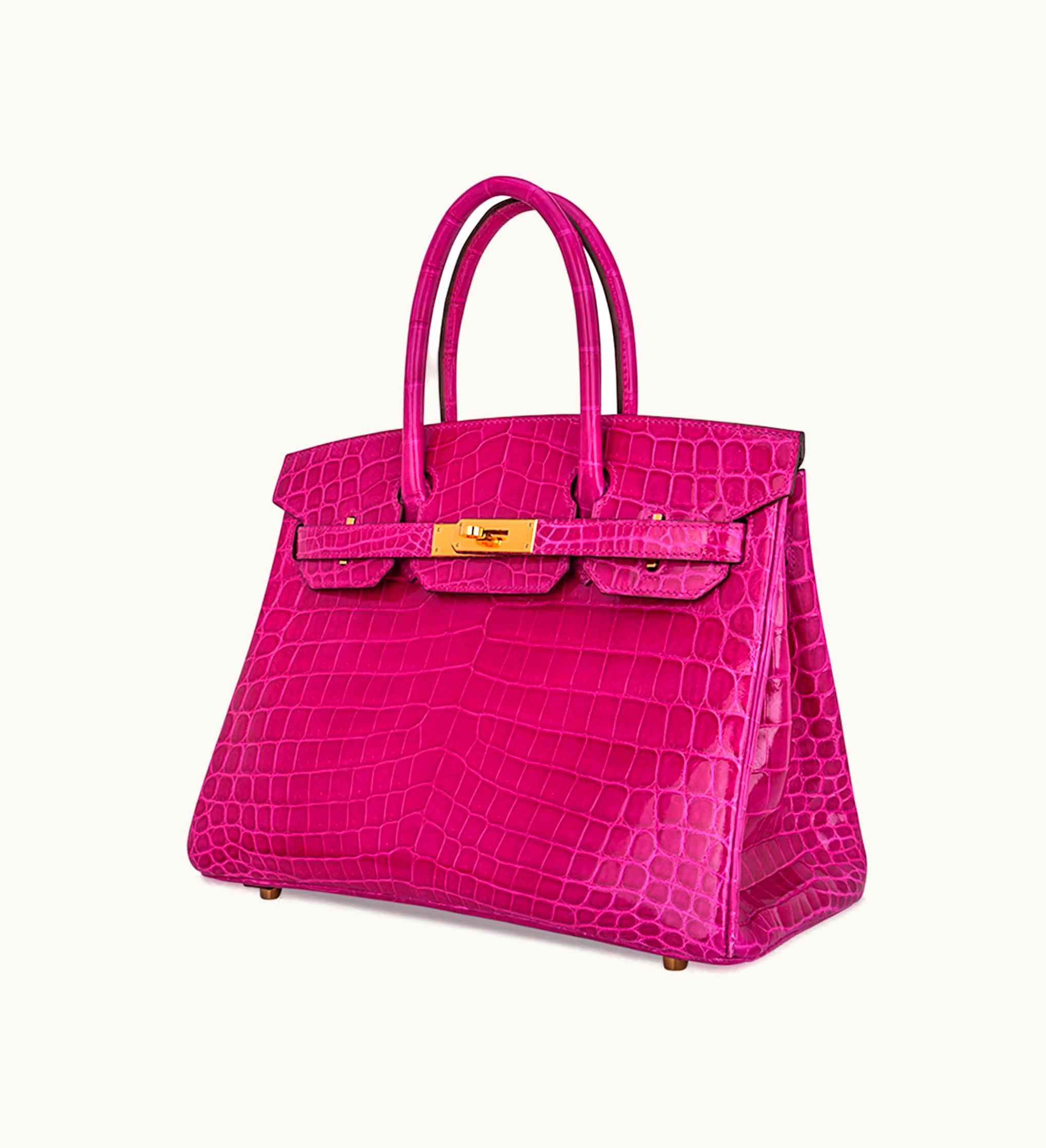 Hermès Hermès Birkin 42cm - Rose Scheherazade - Clemence - Sellier - Gold (GHW)