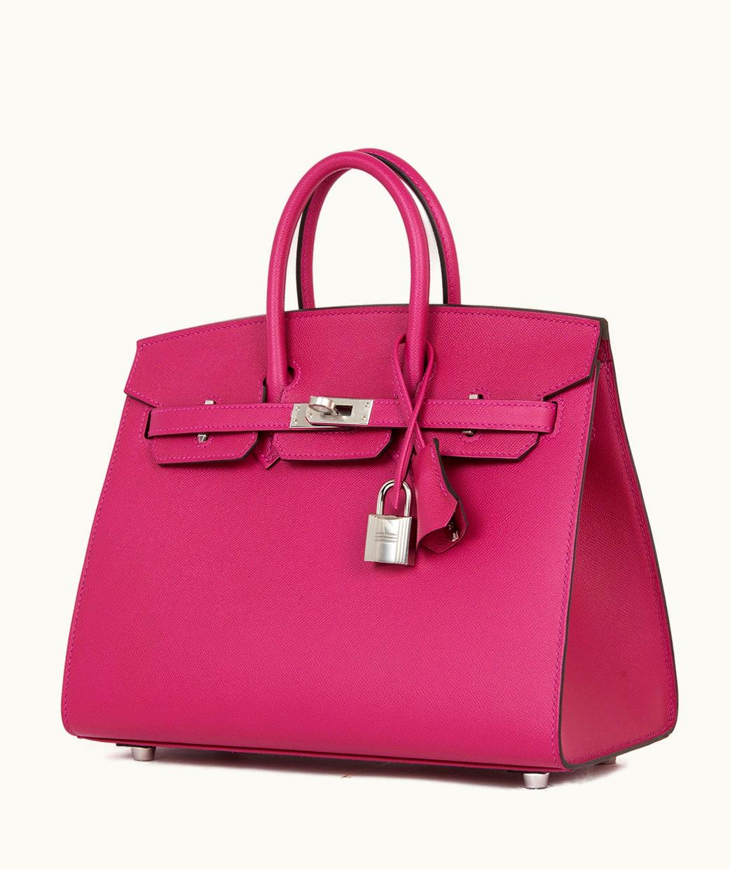 Hermès Hermès Birkin 42cm - Rose Pourpre - Epsom - Sellier - Palladium (PHW)