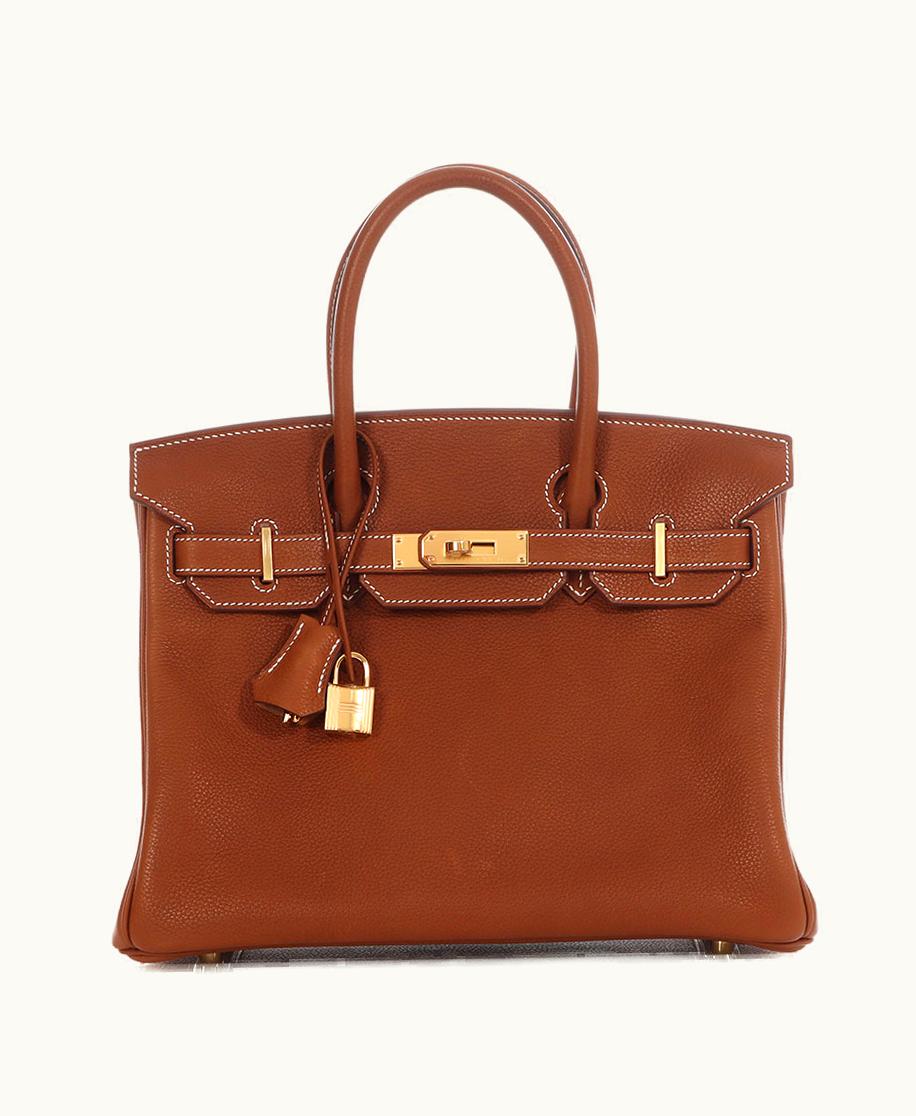 Hermès Hermès Birkin 42cm - Fauve - Swift - Retourne - Gold (GHW)