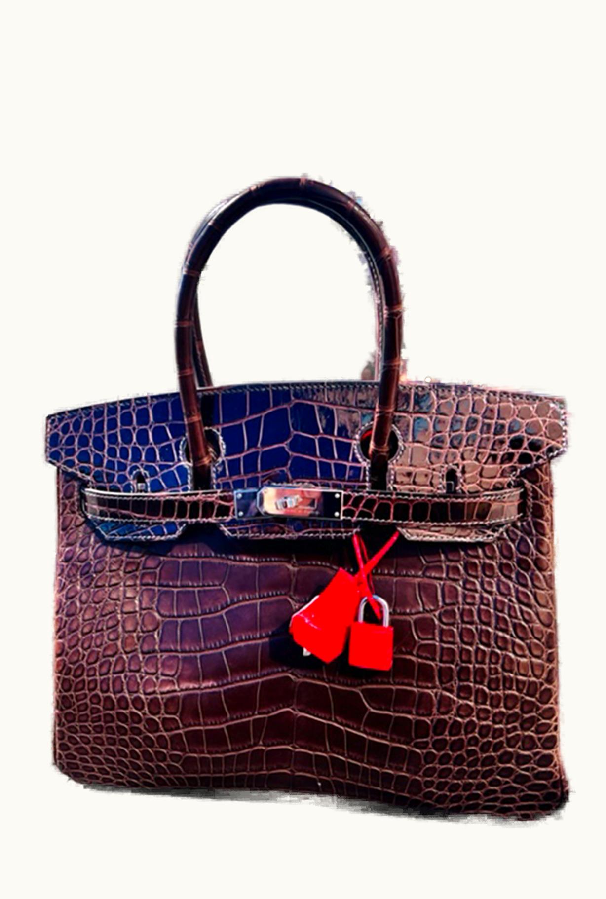 Hermès Hermès Birkin 42cm - Macassar - Clemence - Sellier - Palladium (PHW)